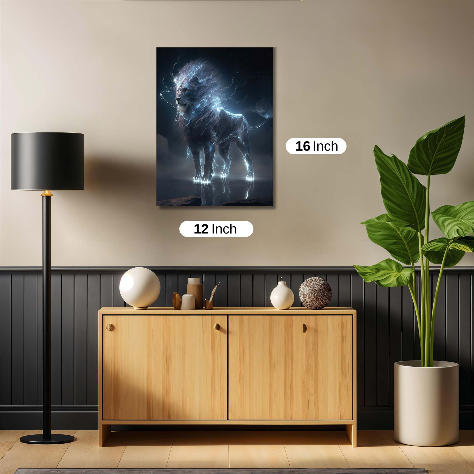 Thunderous Majesty Safe Wall Magnetic / M