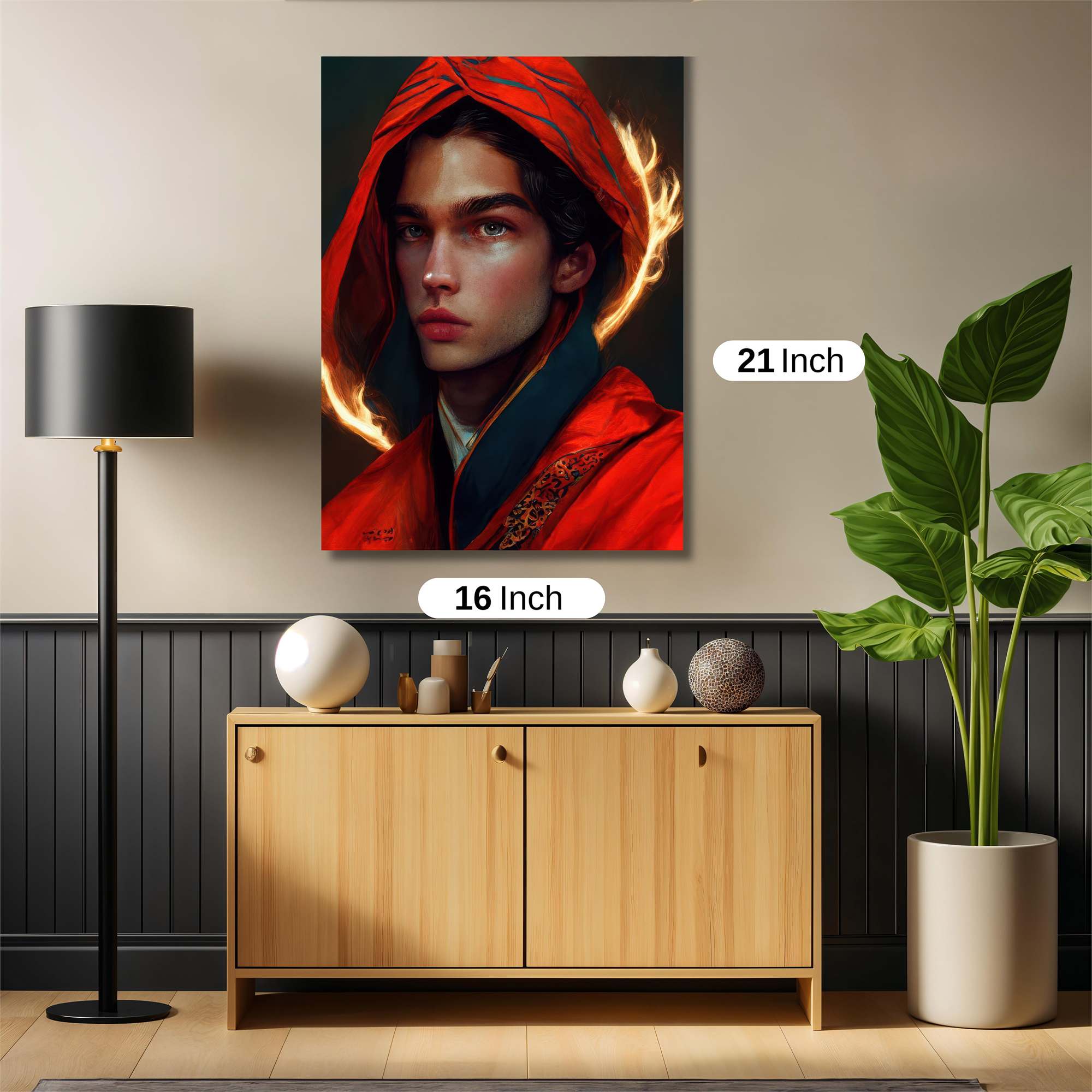 Mystic Flame Safe Wall Magnetic / M