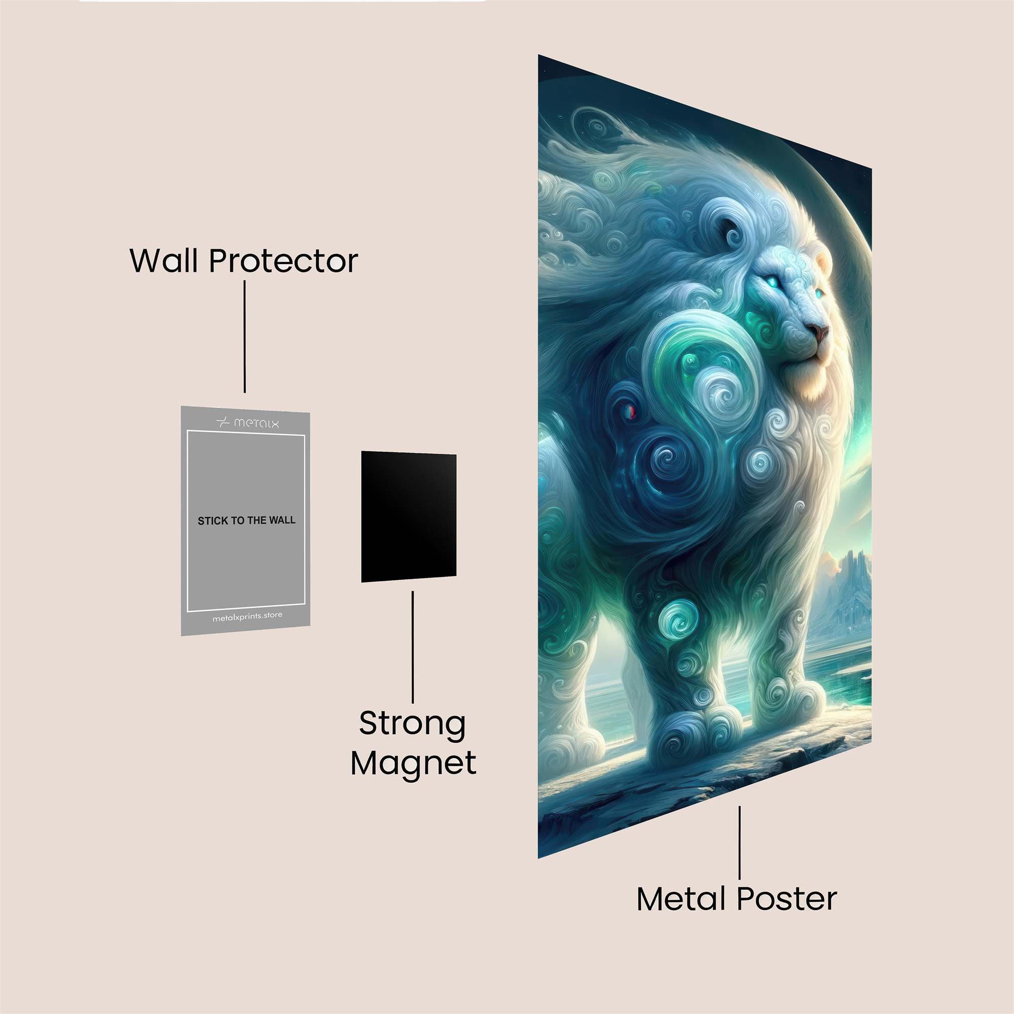 Mystic Serenity Safe Wall Magnetic / M