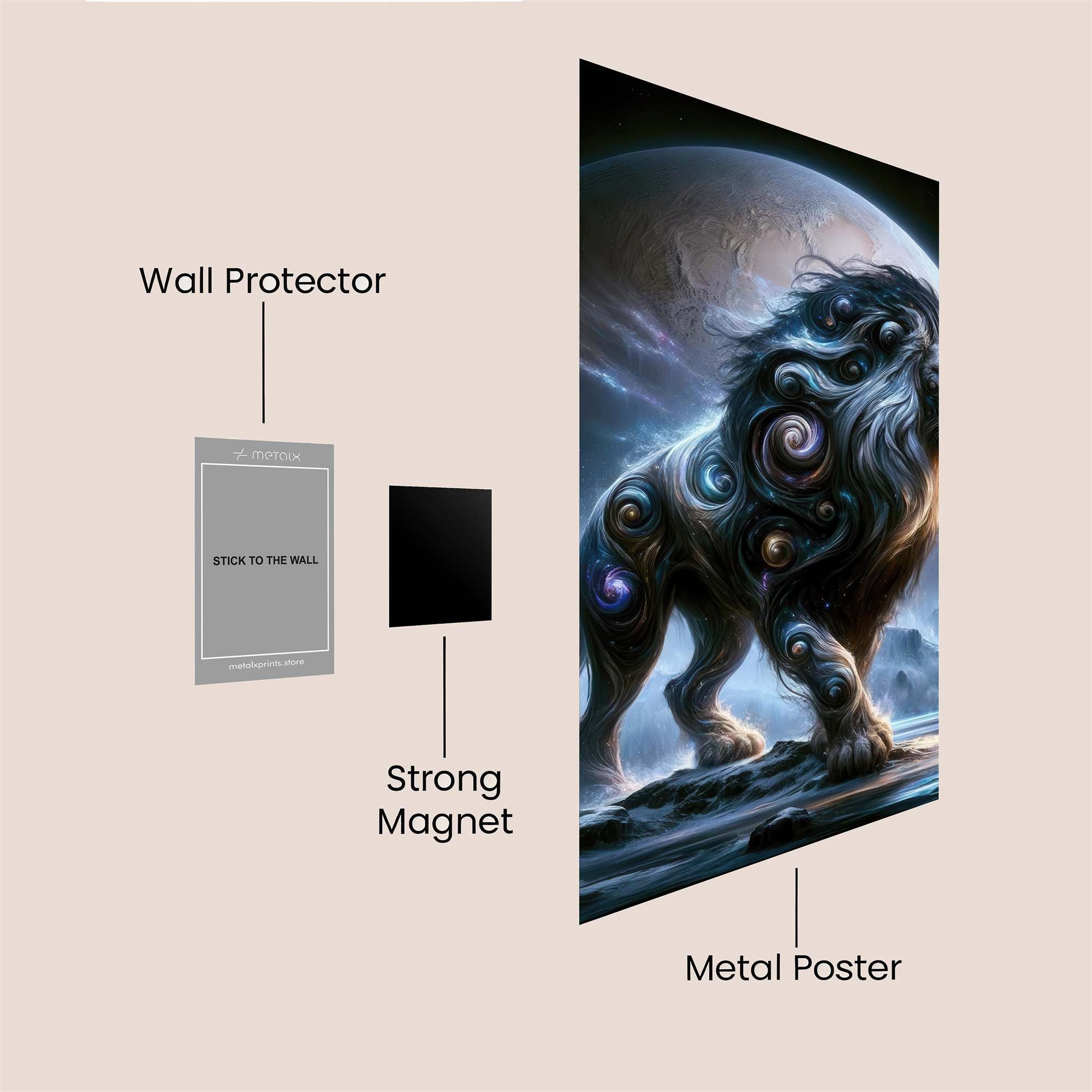 Celestial Majesty Safe Wall Magnetic / M