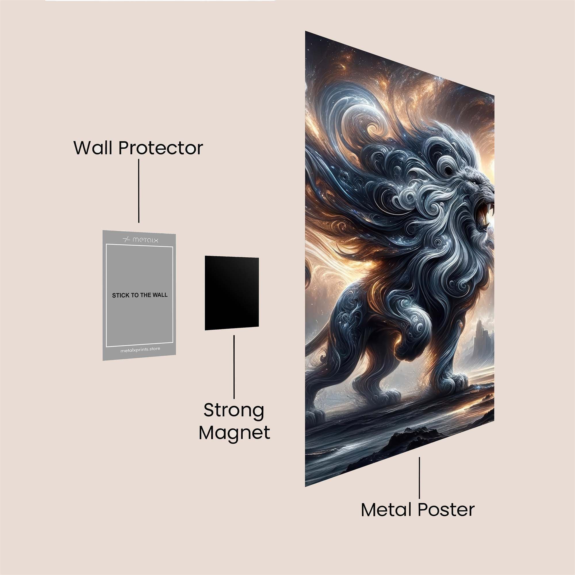 Celestial Majesty Safe Wall Magnetic / M