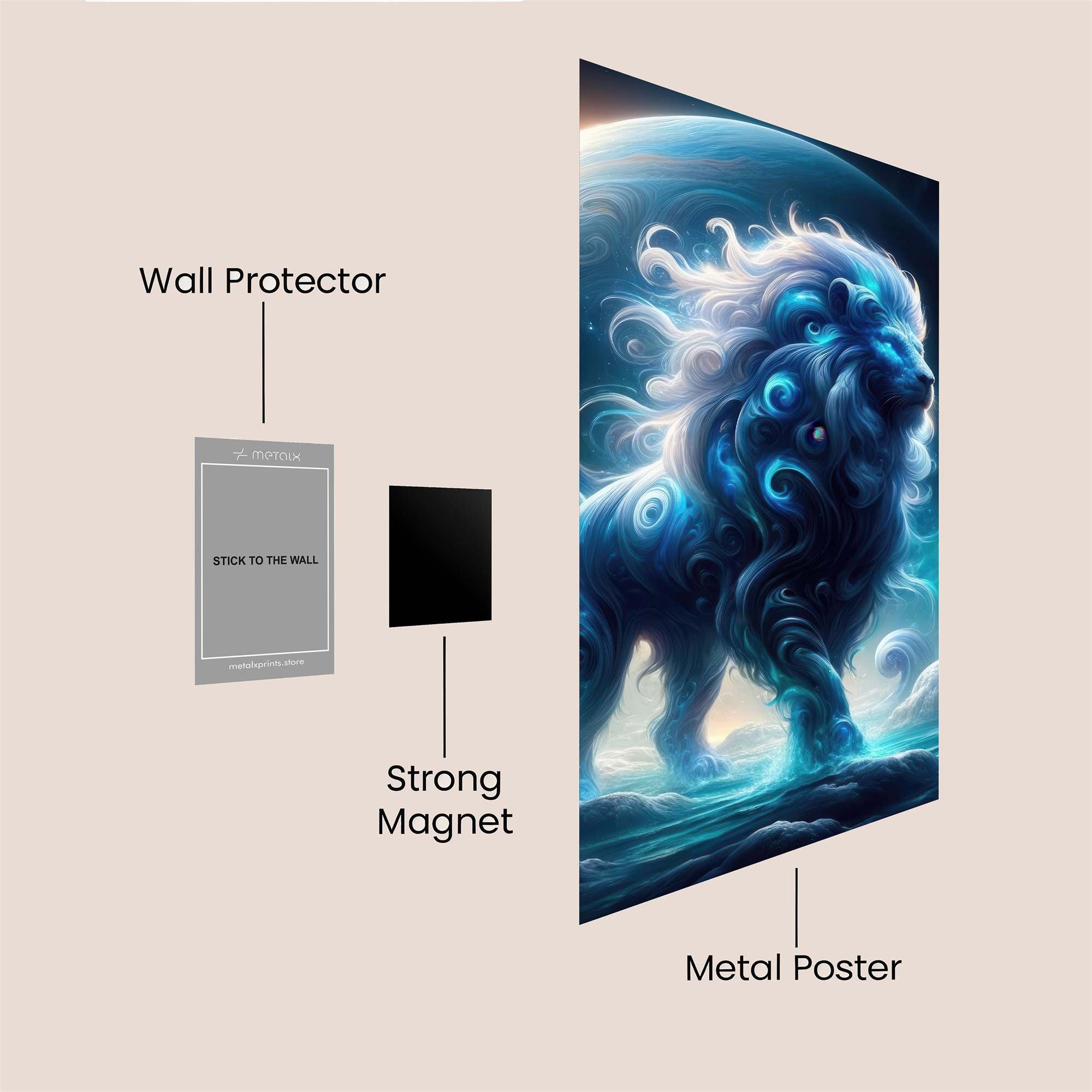 Celestial Majesty Safe Wall Magnetic / M