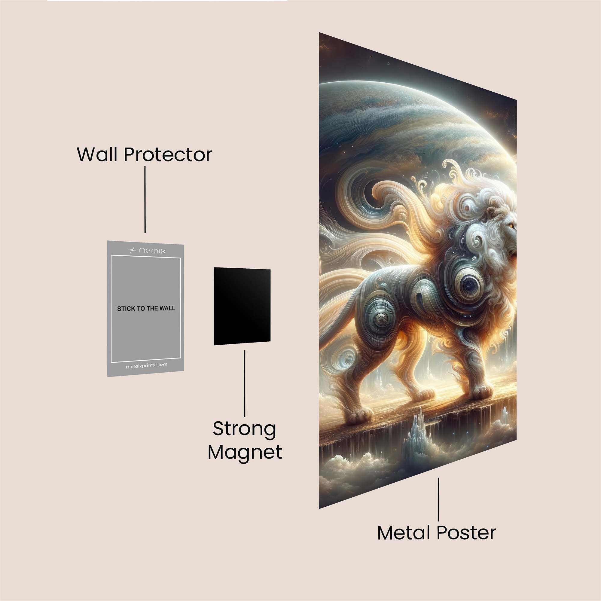 Celestial Majesty Safe Wall Magnetic / M