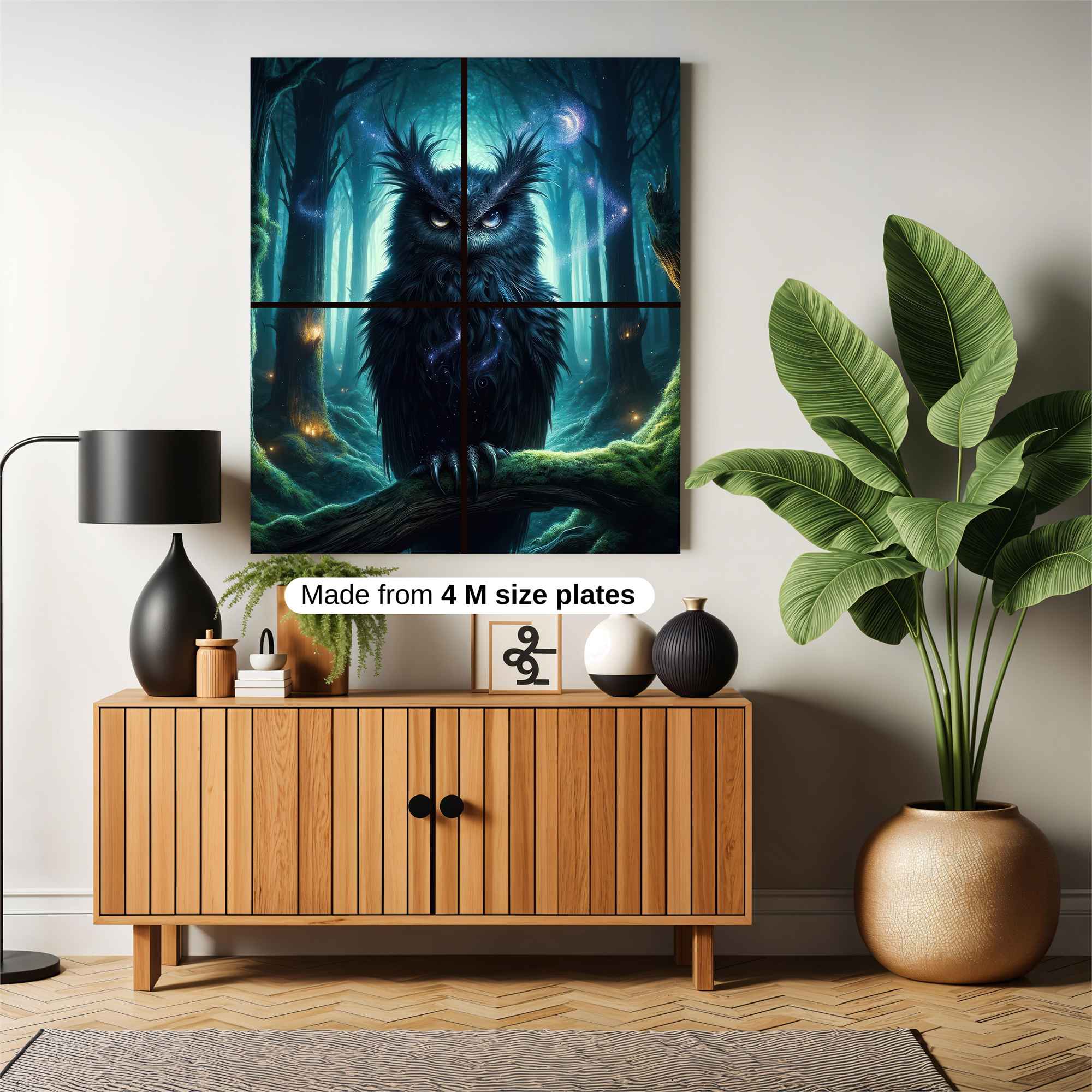 Owl Enigma Safe Wall Magnetic / M