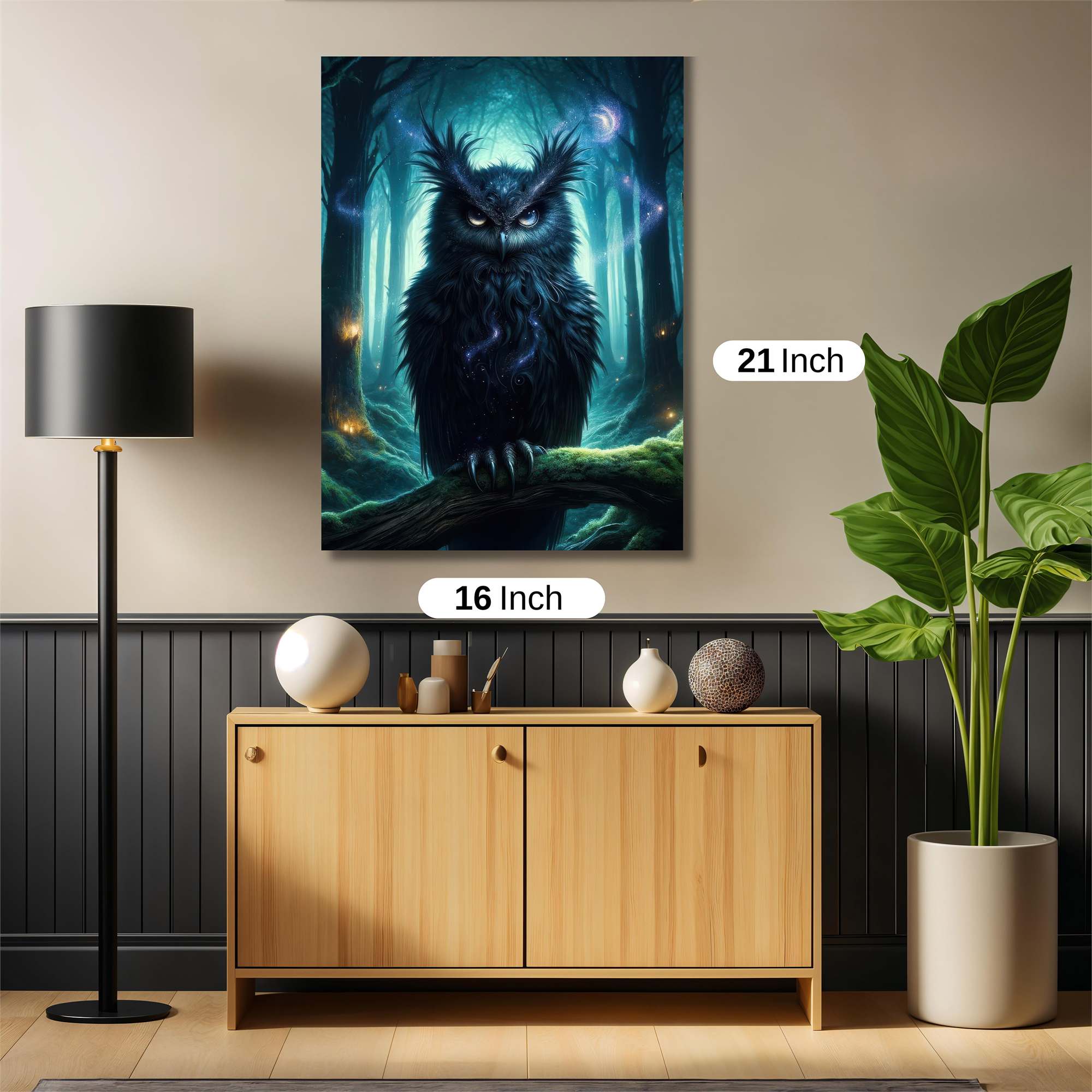 Owl Enigma Safe Wall Magnetic / M