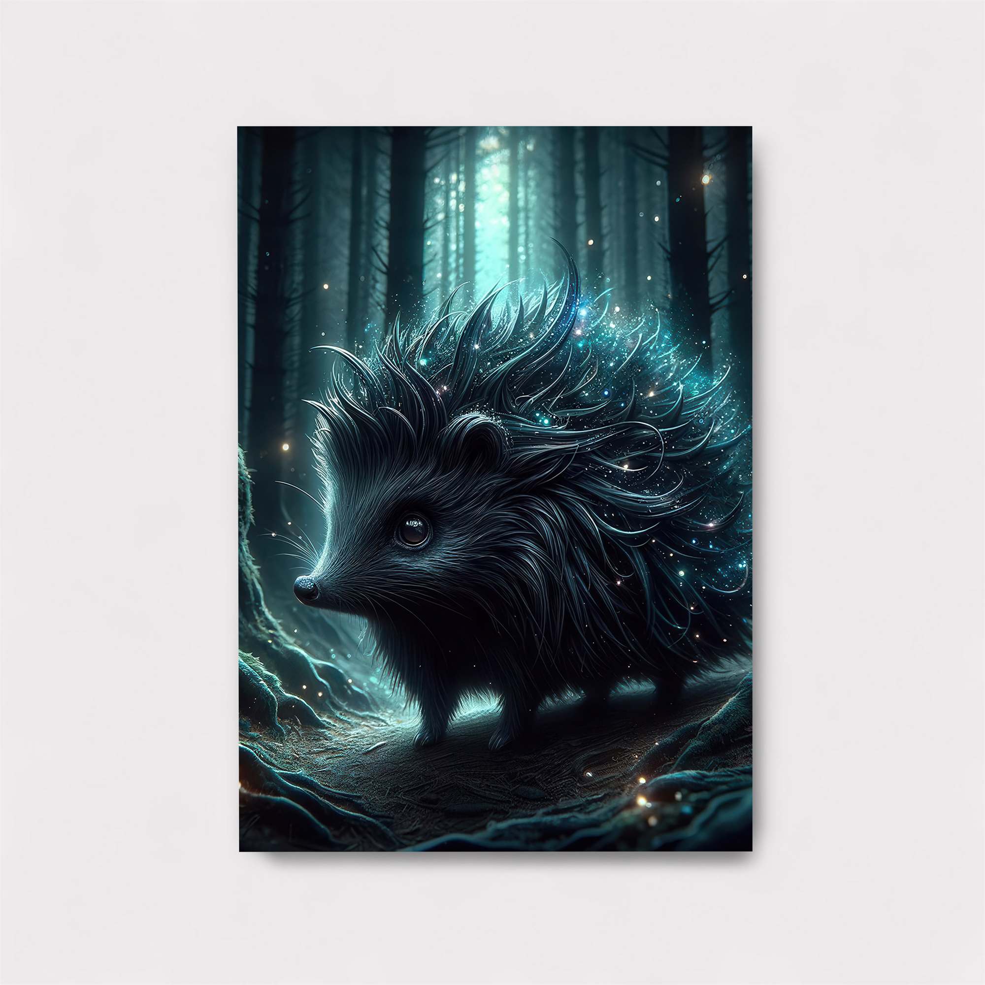 Hedgehog Enchantment Safe Wall Magnetic / M