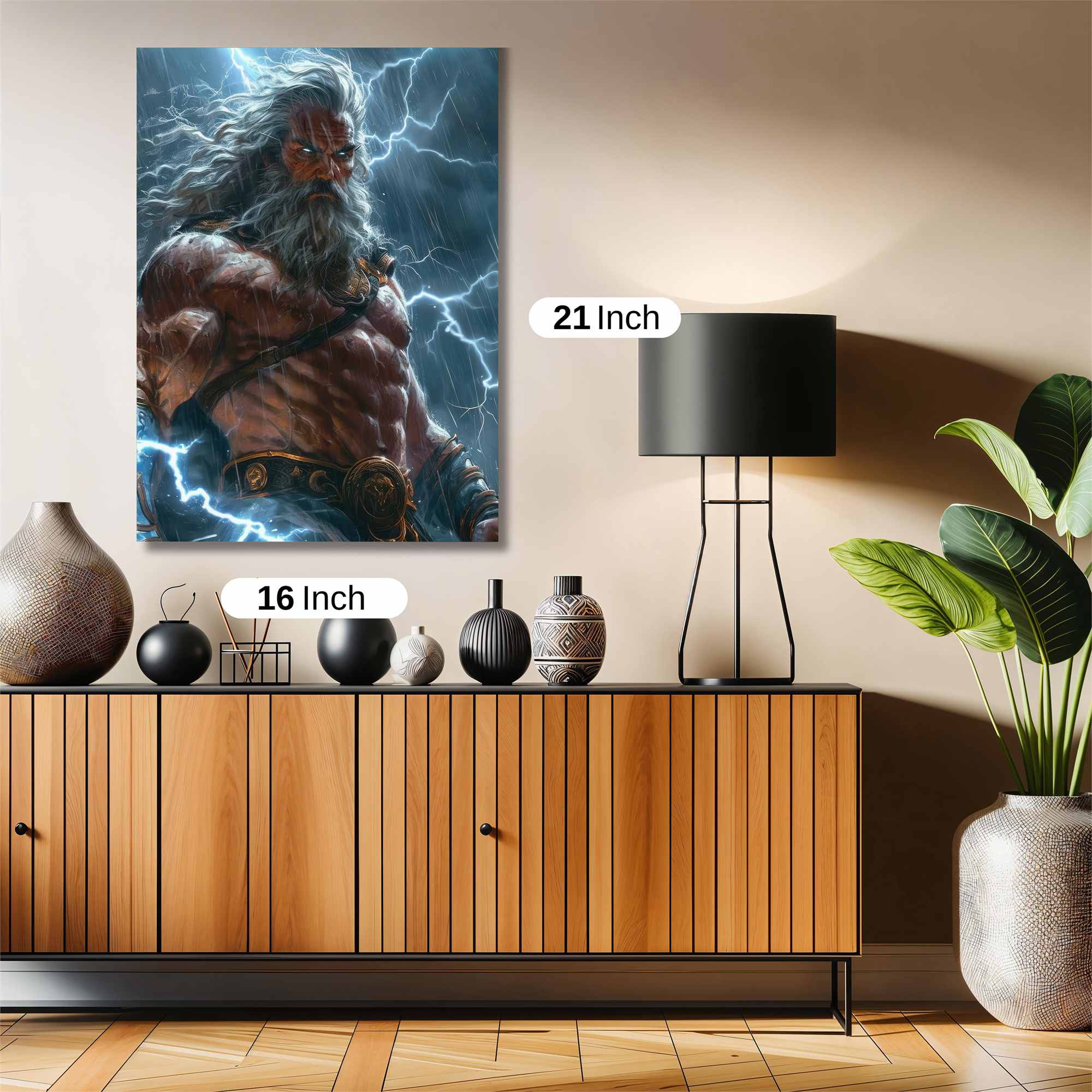 Zeus Enraged Safe Wall Magnetic / M
