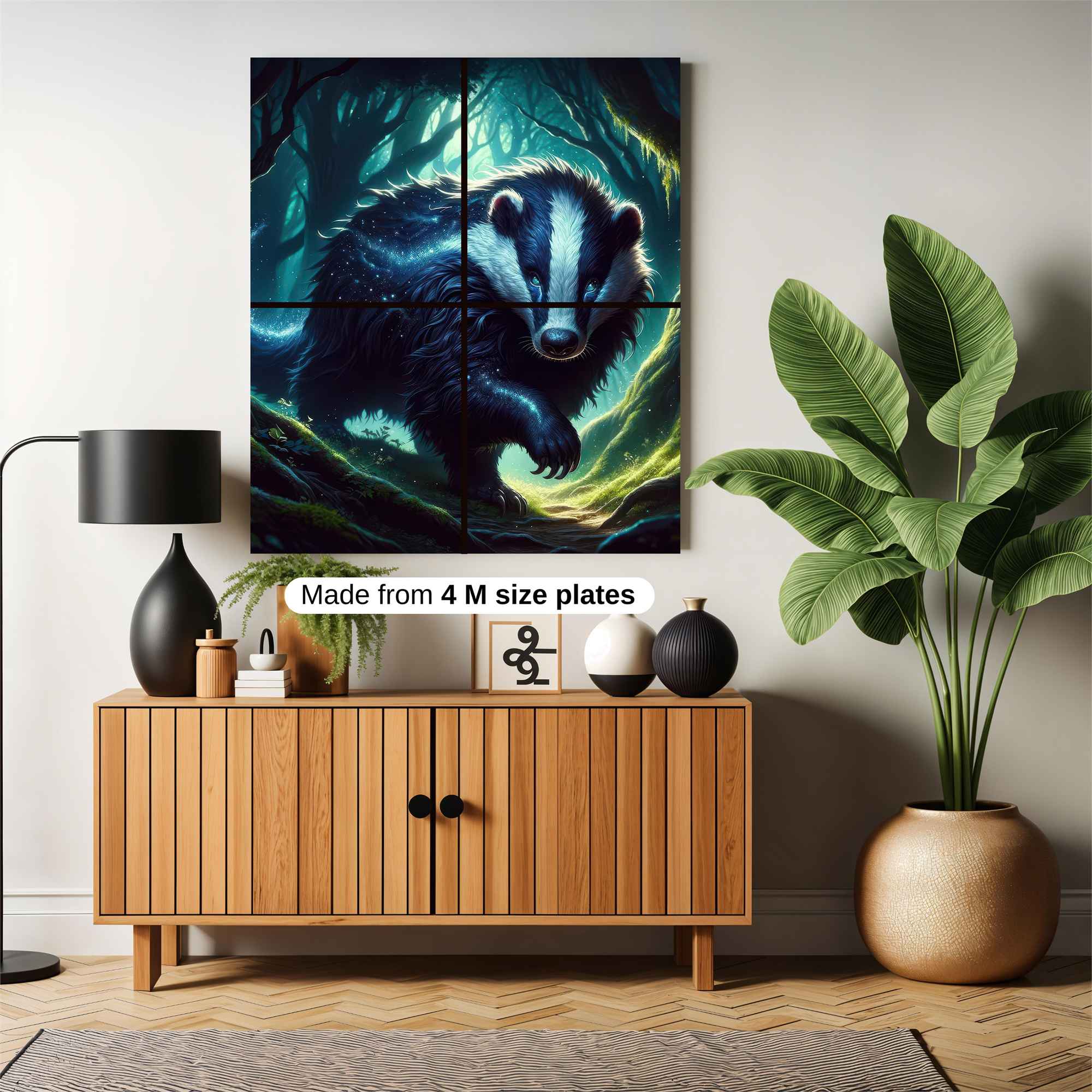 Enchanted Badger Safe Wall Magnetic / M
