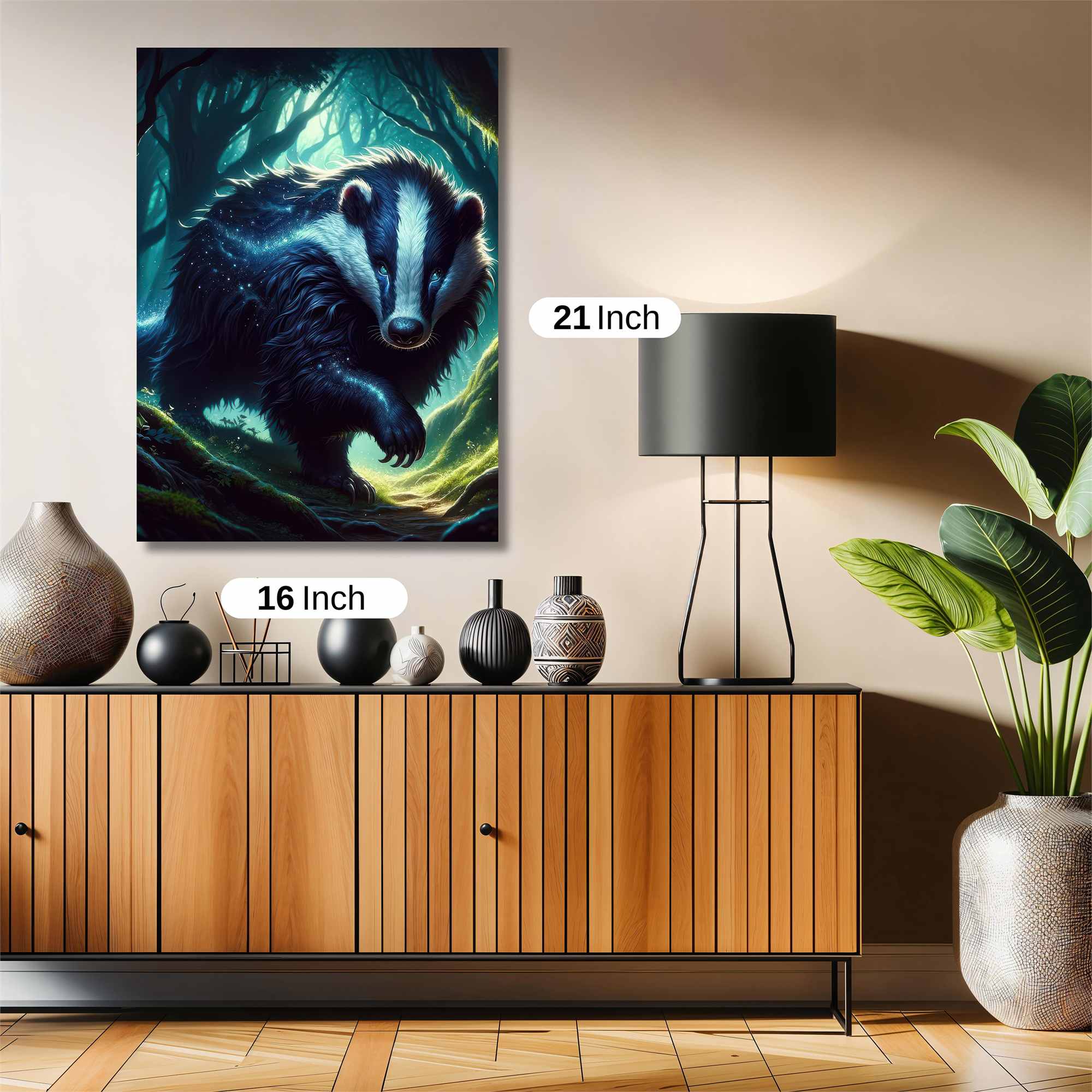 Enchanted Badger Safe Wall Magnetic / M