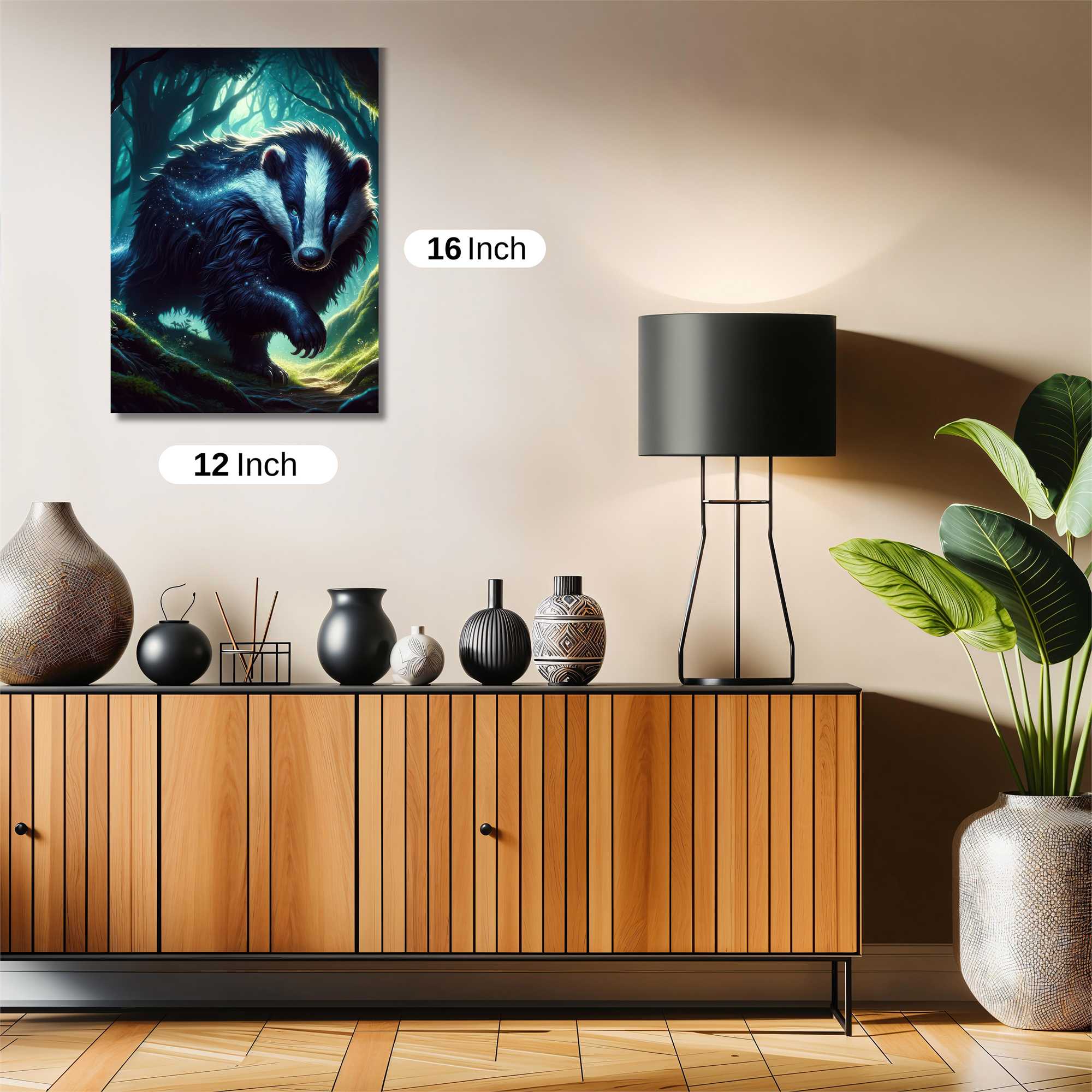 Enchanted Badger Safe Wall Magnetic / M