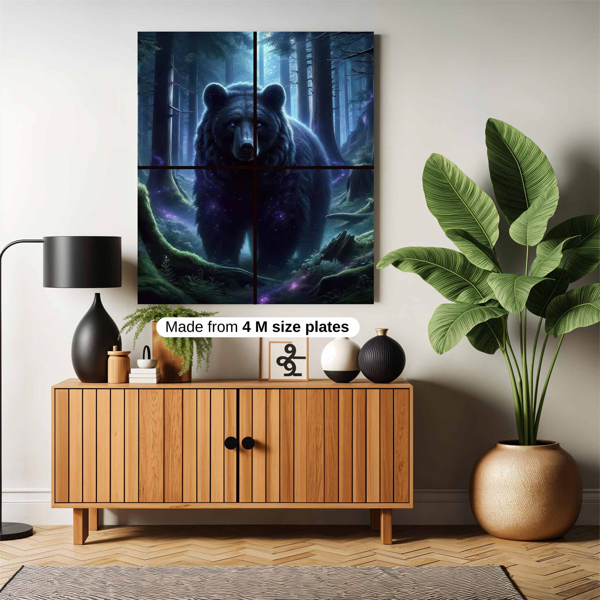 Bear Enigma Safe Wall Magnetic / M