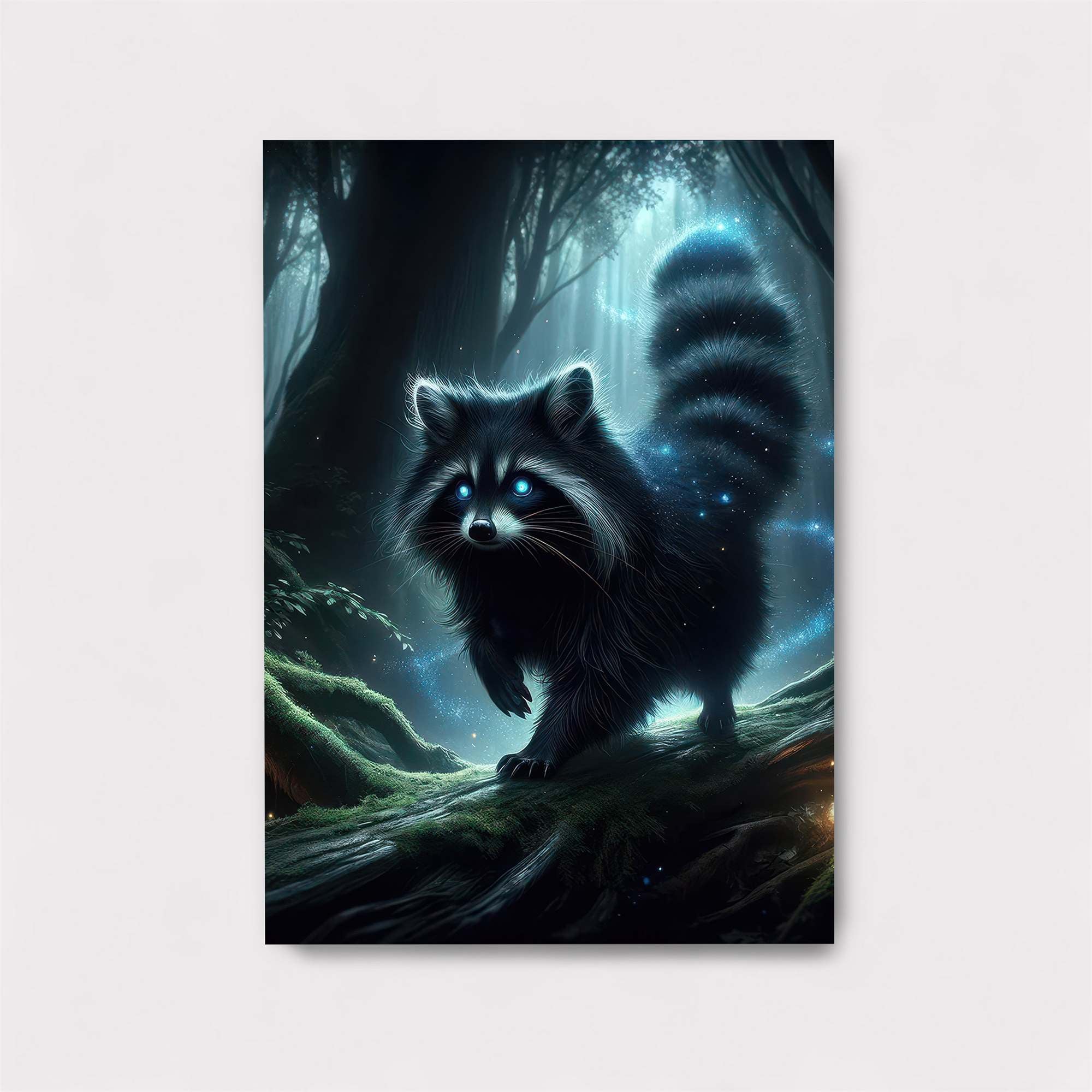 Raccoon Enchantment Safe Wall Magnetic / M