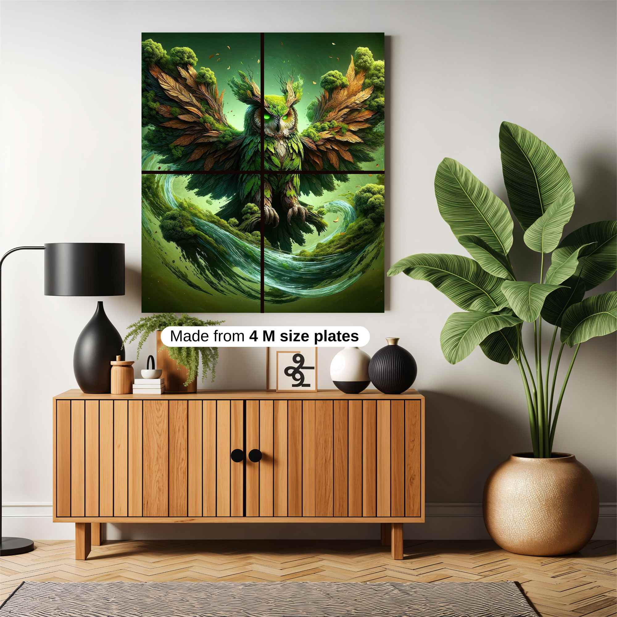 Owl Enchantment Safe Wall Magnetic / M