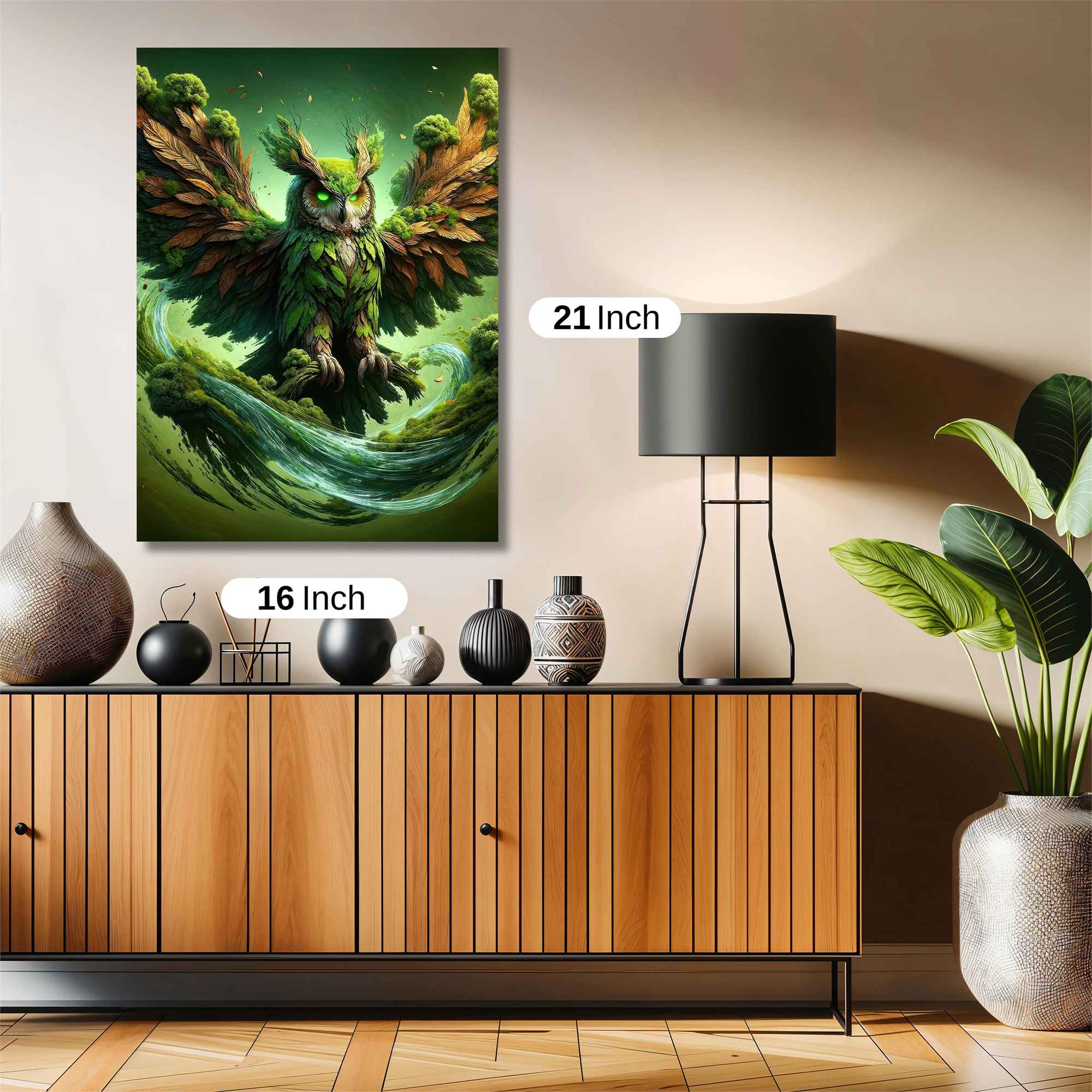 Owl Enchantment Safe Wall Magnetic / M