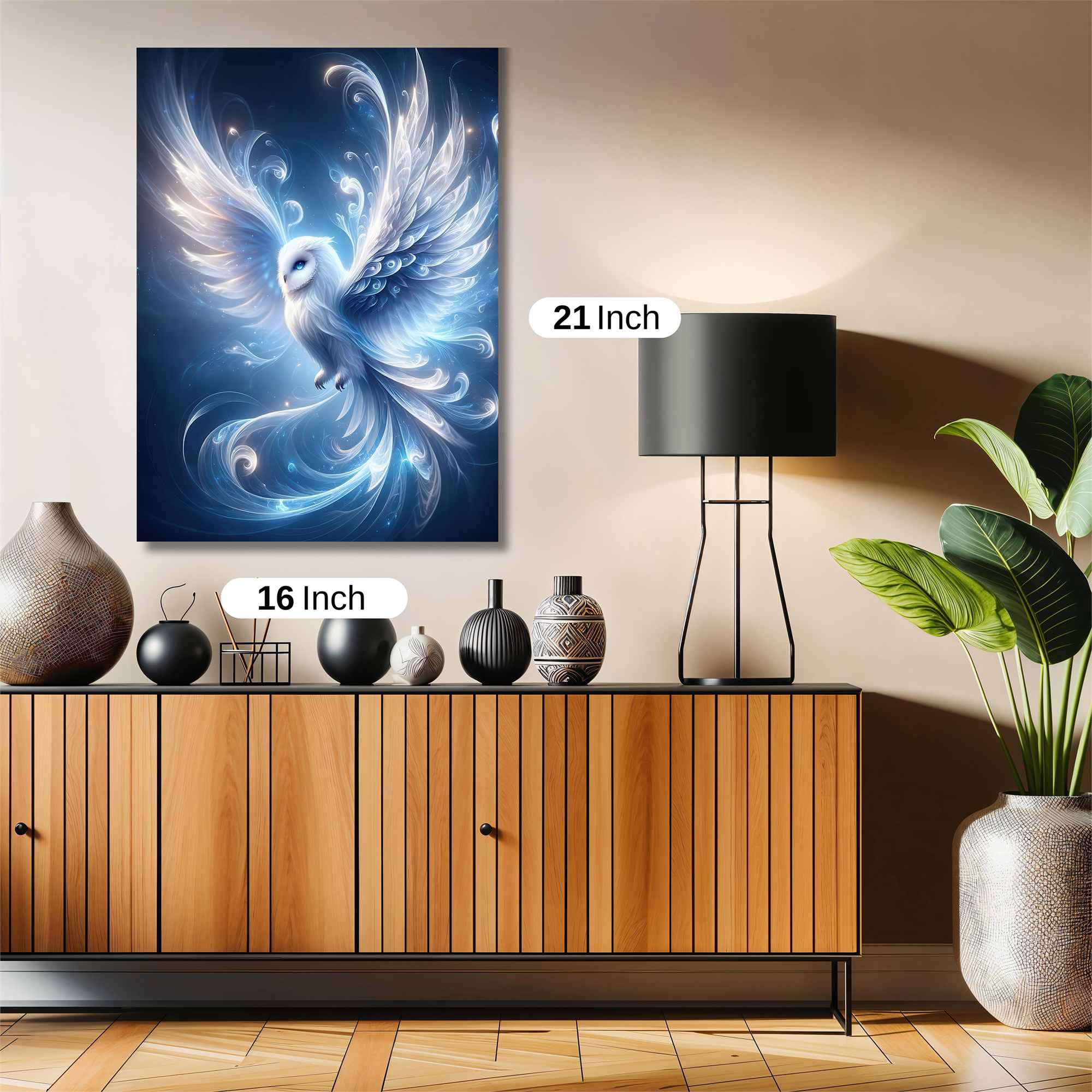 Owl Radiance Safe Wall Magnetic / M