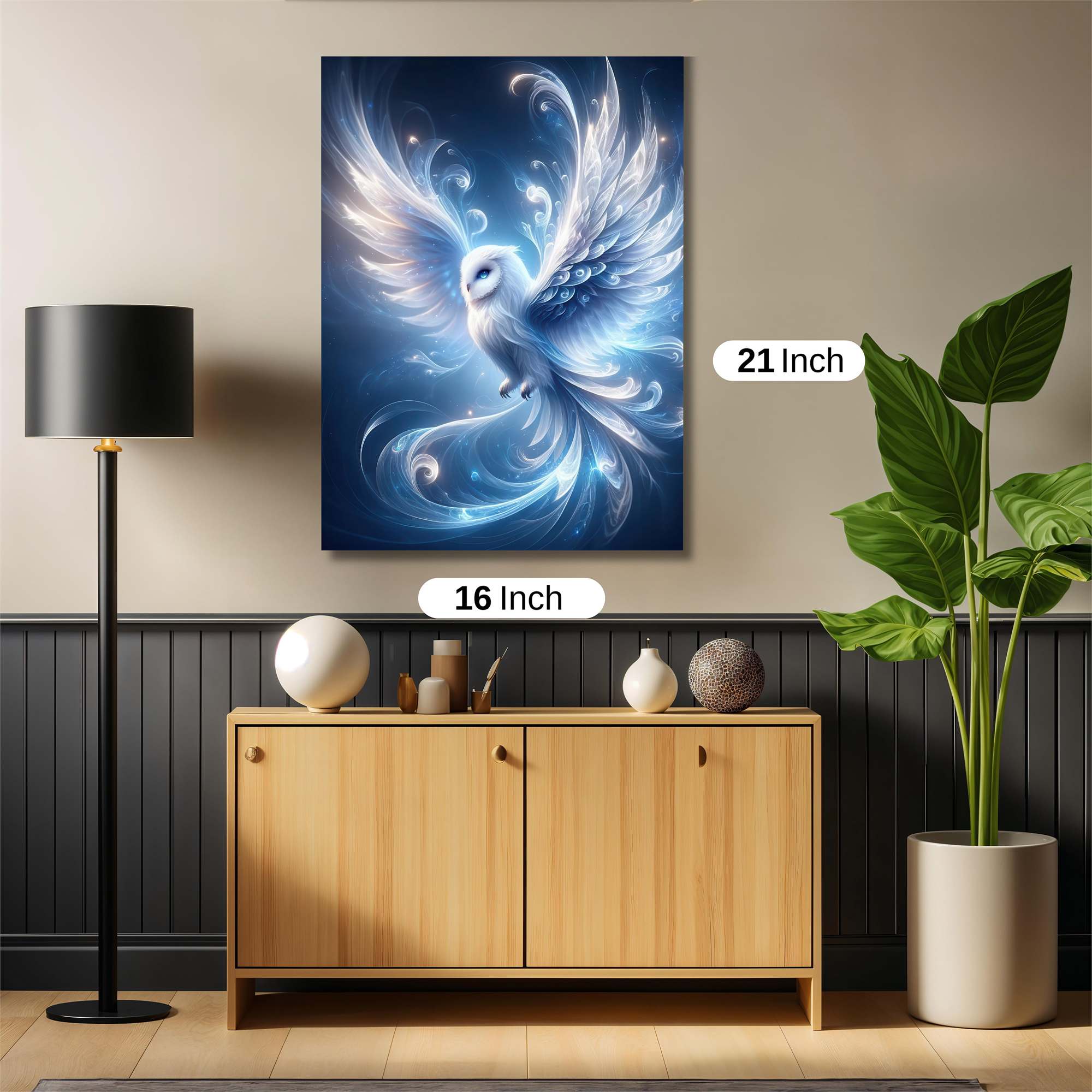 Owl Radiance Safe Wall Magnetic / M