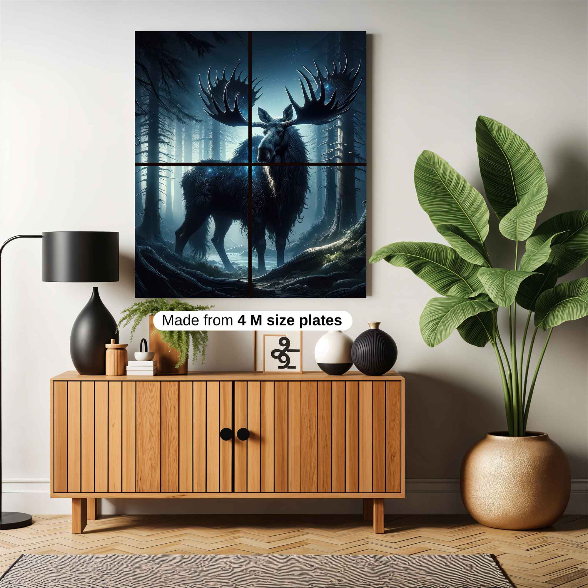 Mystic Moose Safe Wall Magnetic / M