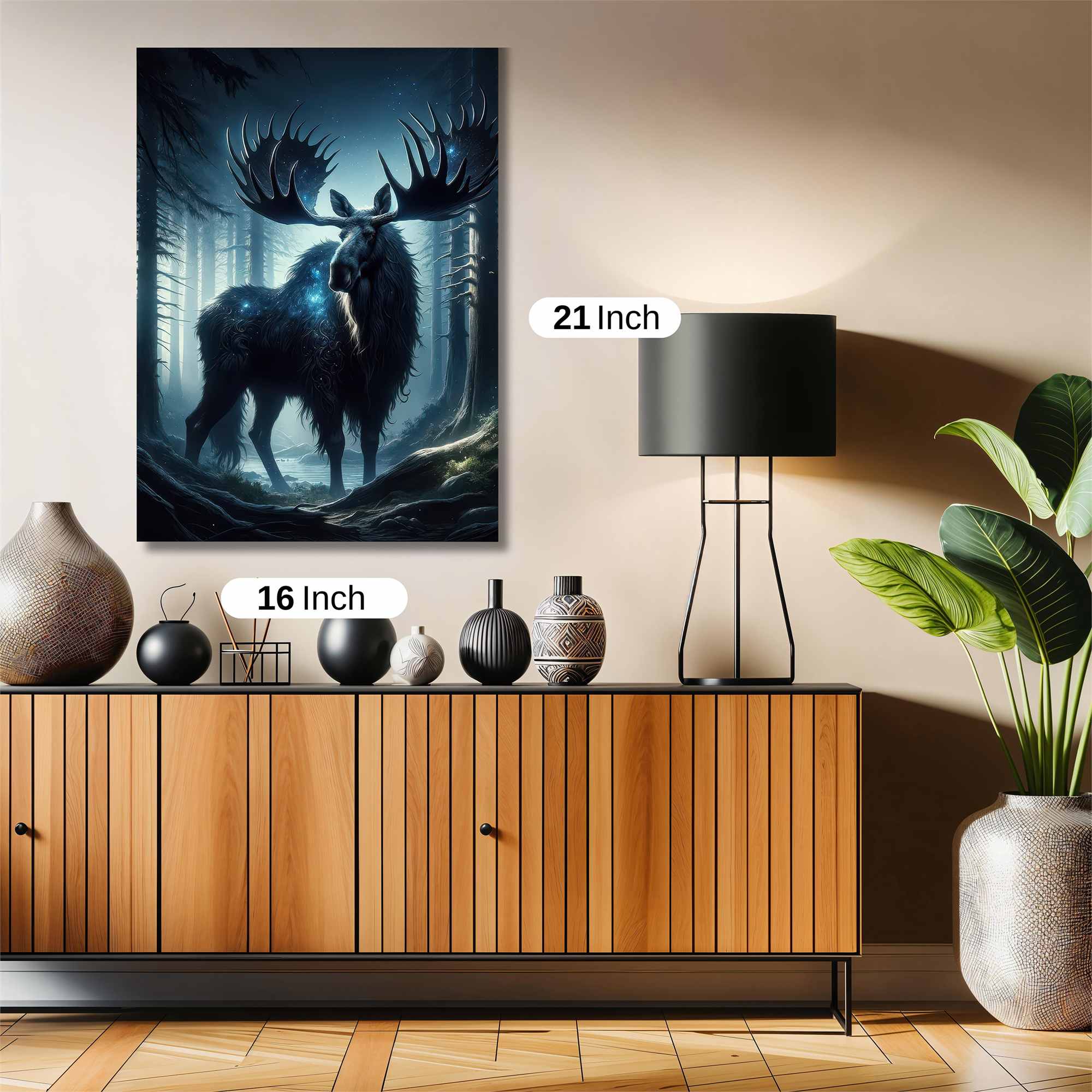 Mystic Moose Safe Wall Magnetic / M