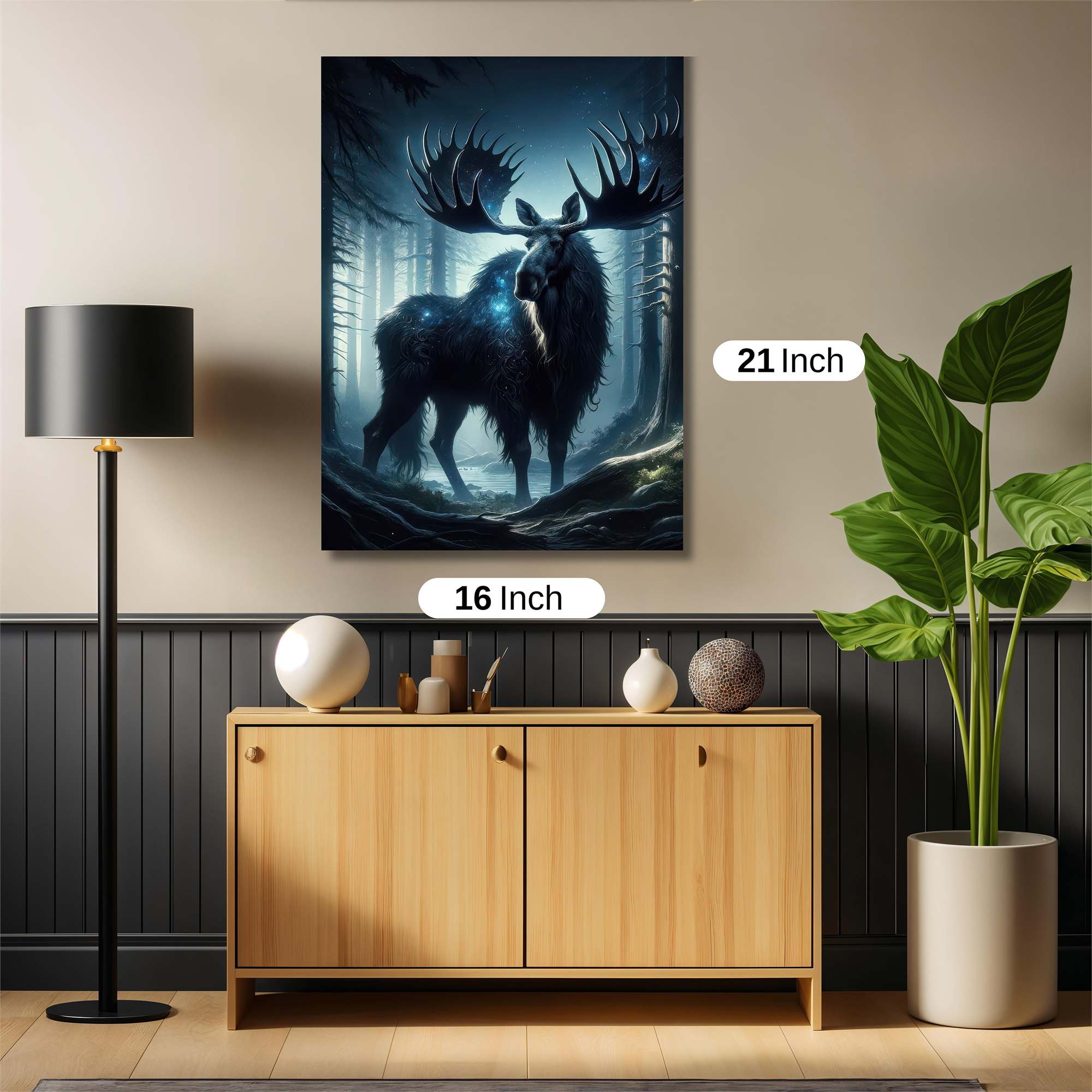 Mystic Moose Safe Wall Magnetic / M