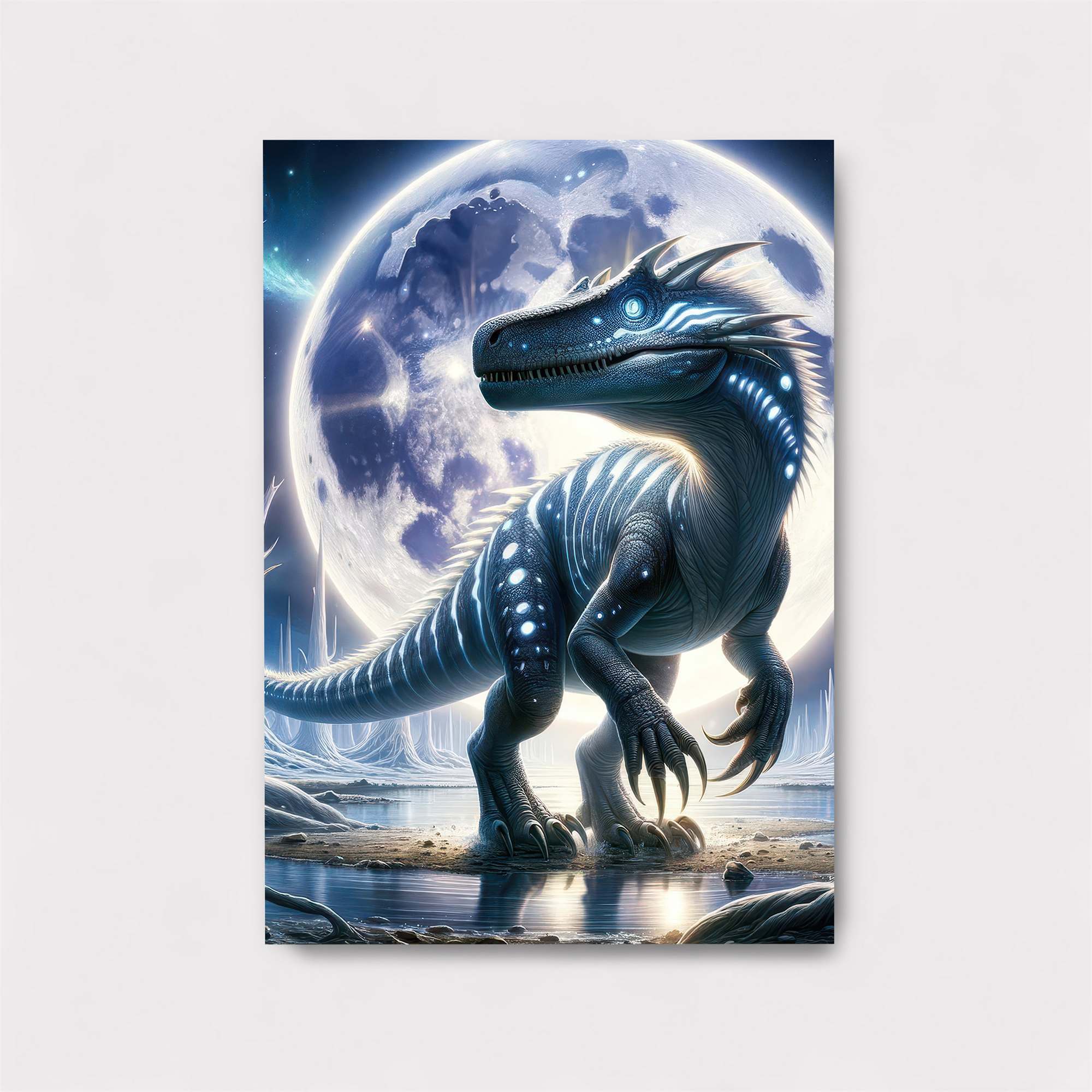 Moonlit Raptor Safe Wall Magnetic / M