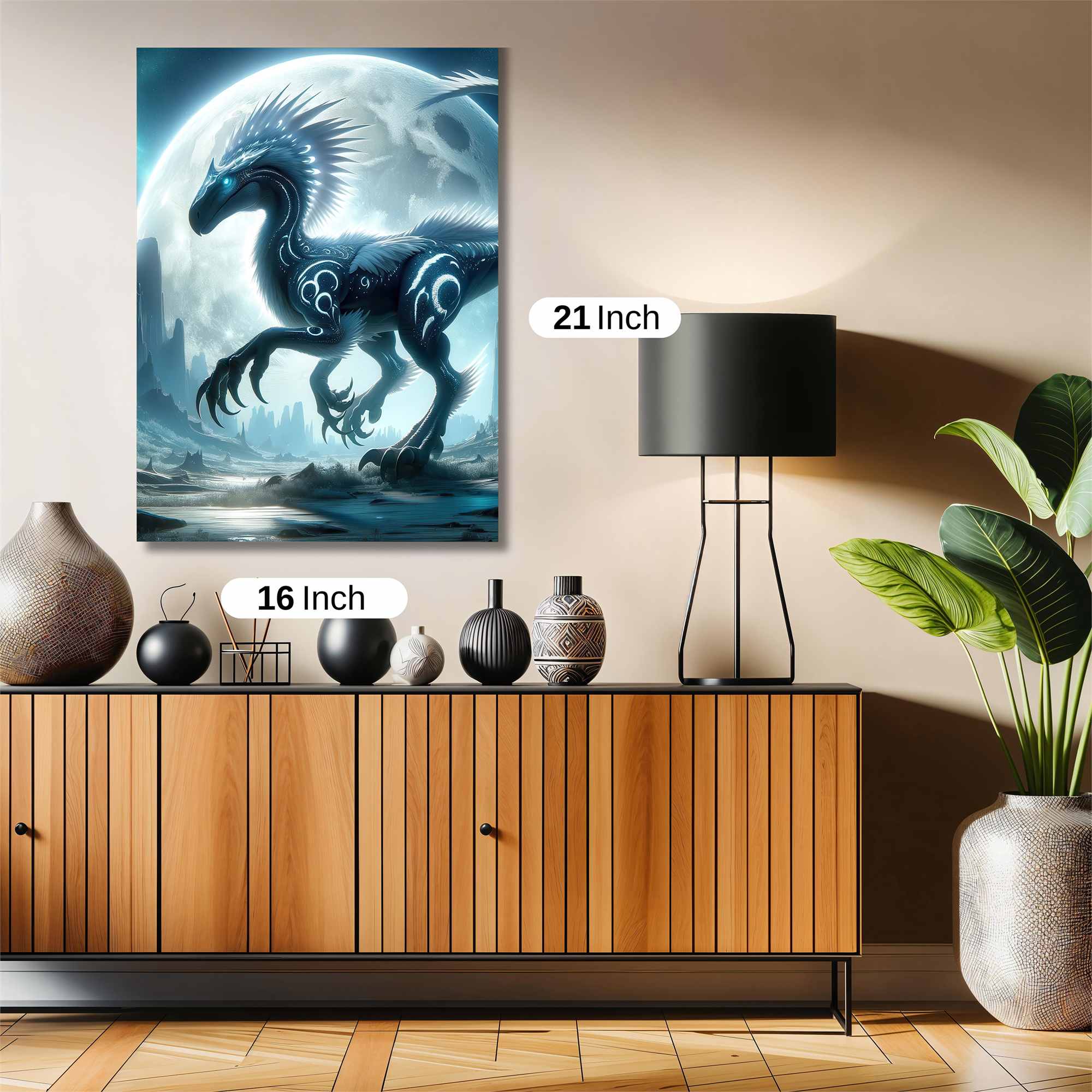 Moonlit Majesty Safe Wall Magnetic / M