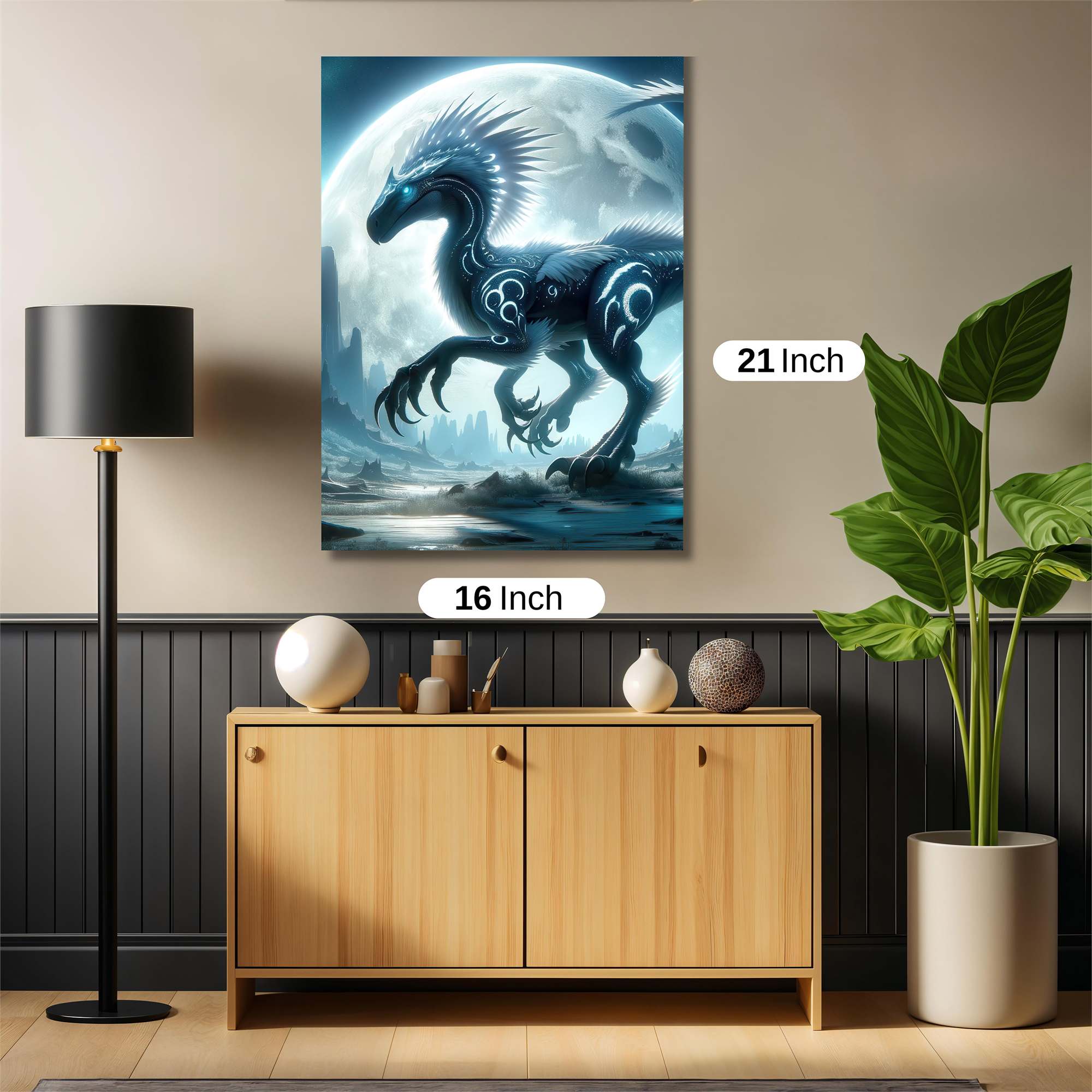 Moonlit Majesty Safe Wall Magnetic / M