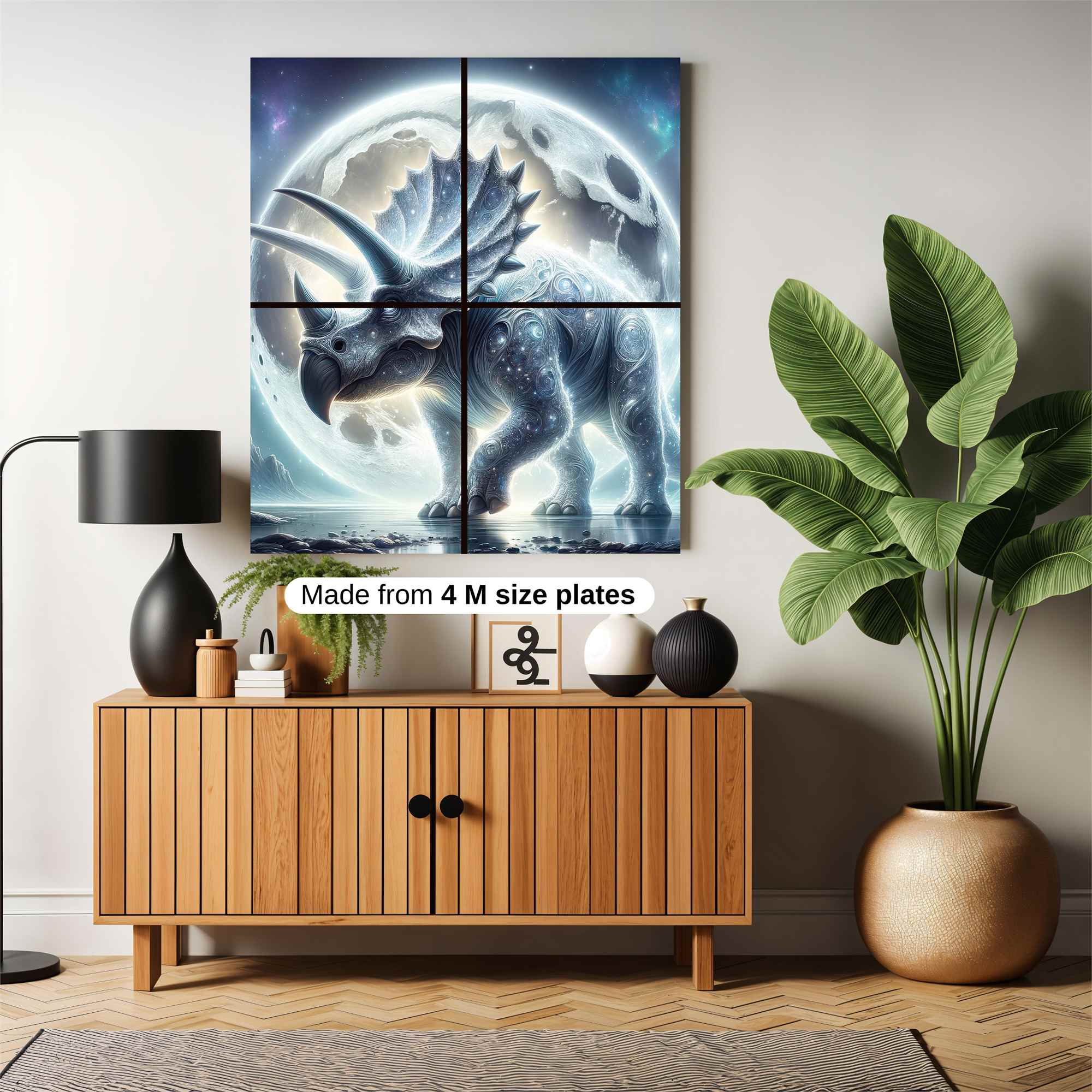 Triceratops Cosmic Safe Wall Magnetic / M