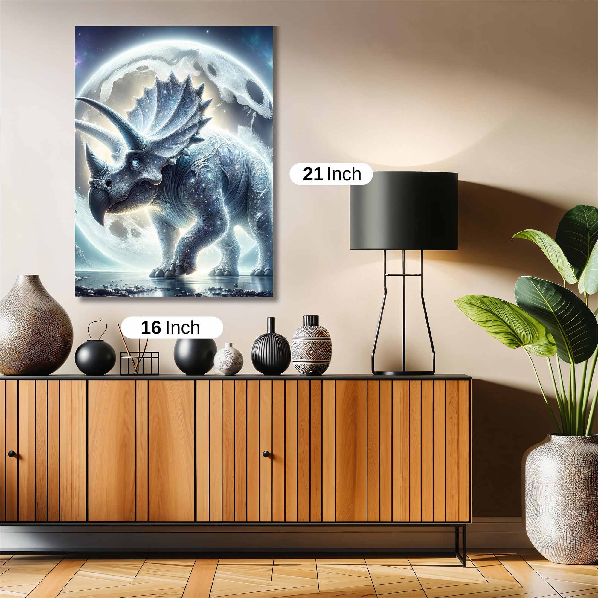 Triceratops Cosmic Safe Wall Magnetic / M