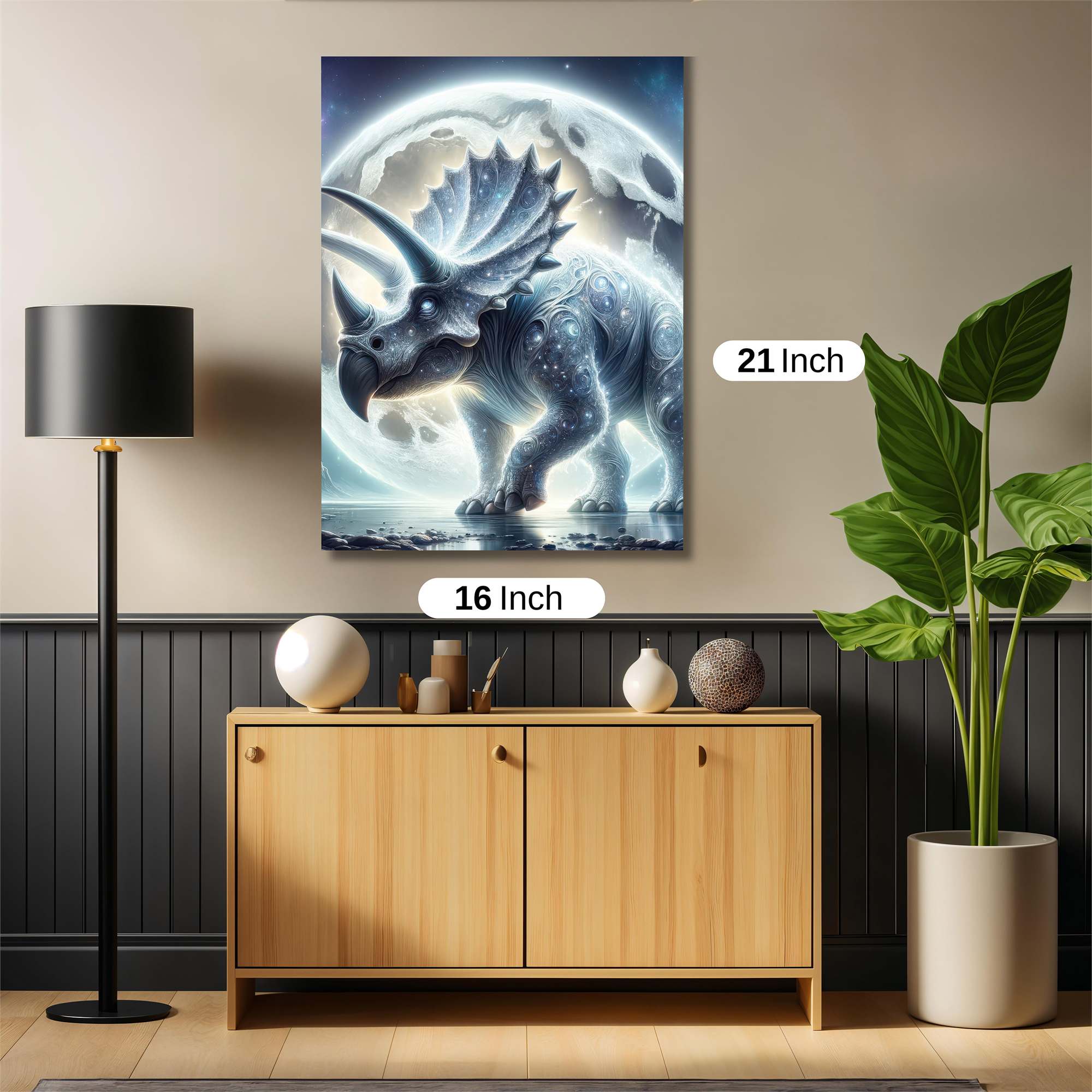 Triceratops Cosmic Safe Wall Magnetic / M