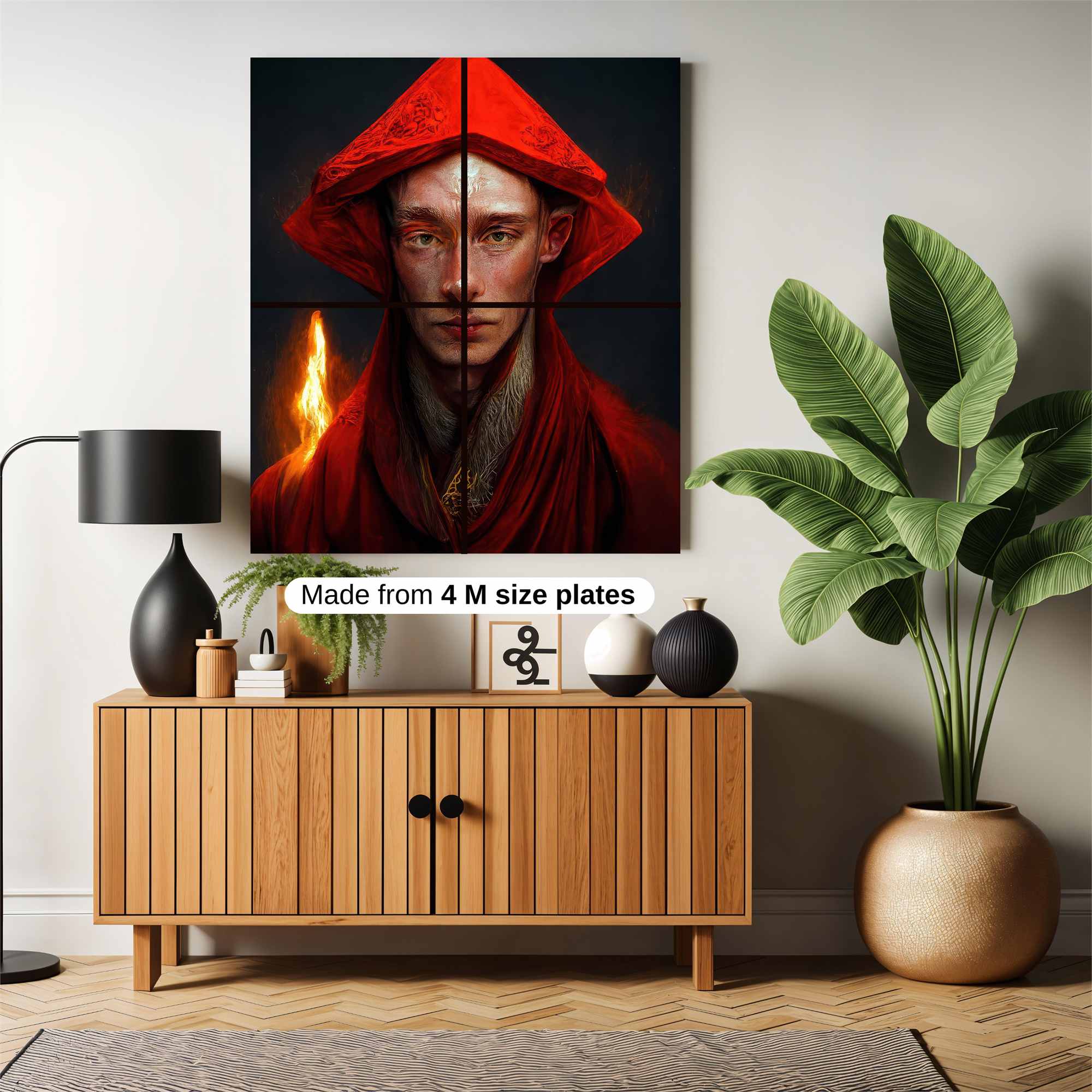 Fire Mage Safe Wall Magnetic / M