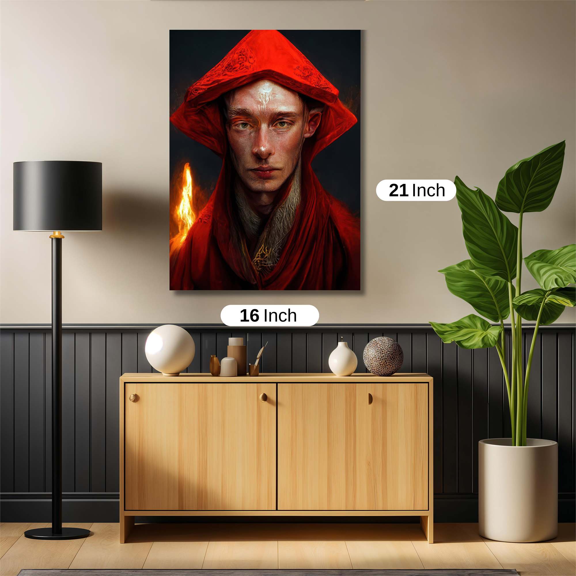 Fire Mage Safe Wall Magnetic / M