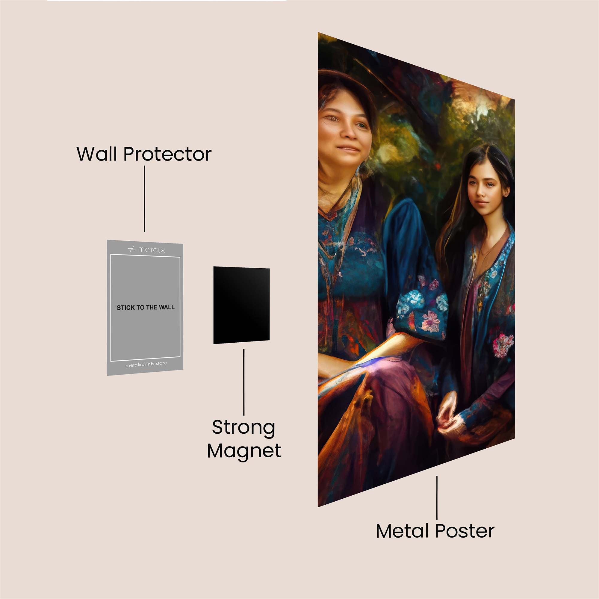 Mystic Serenity Safe Wall Magnetic / M