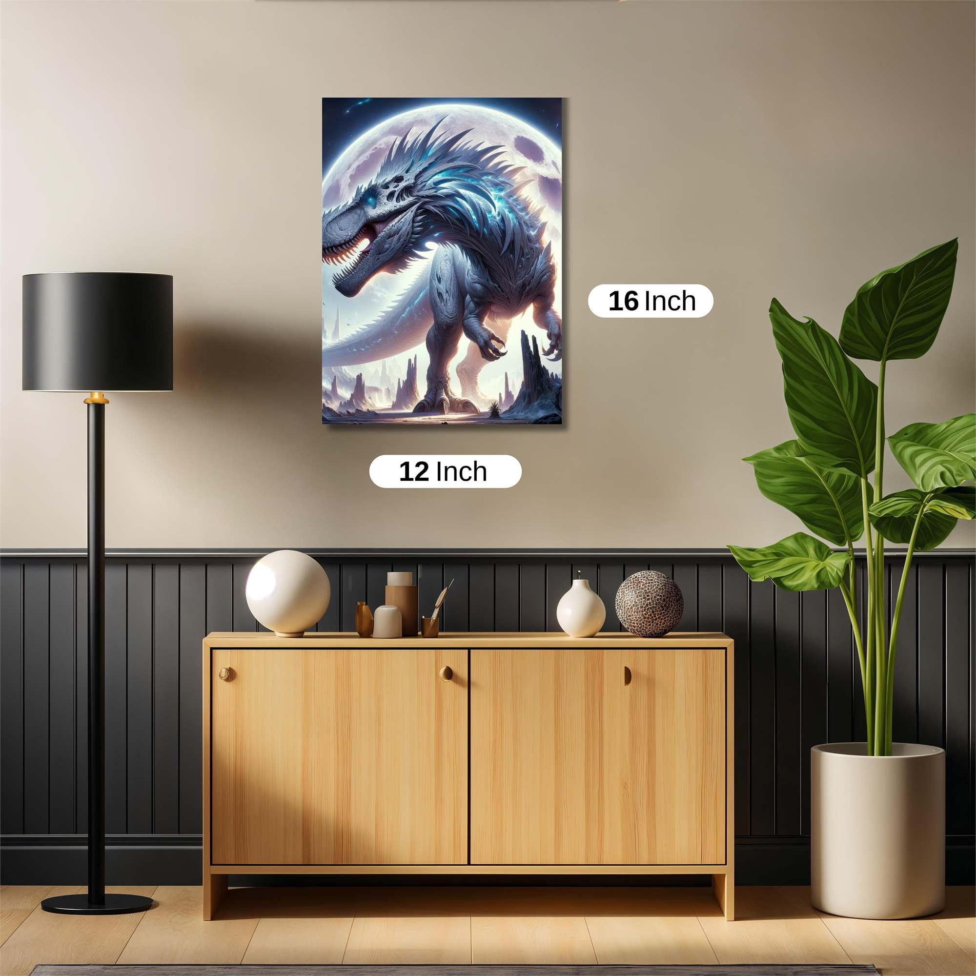 Moonlit Majesty Safe Wall Magnetic / M