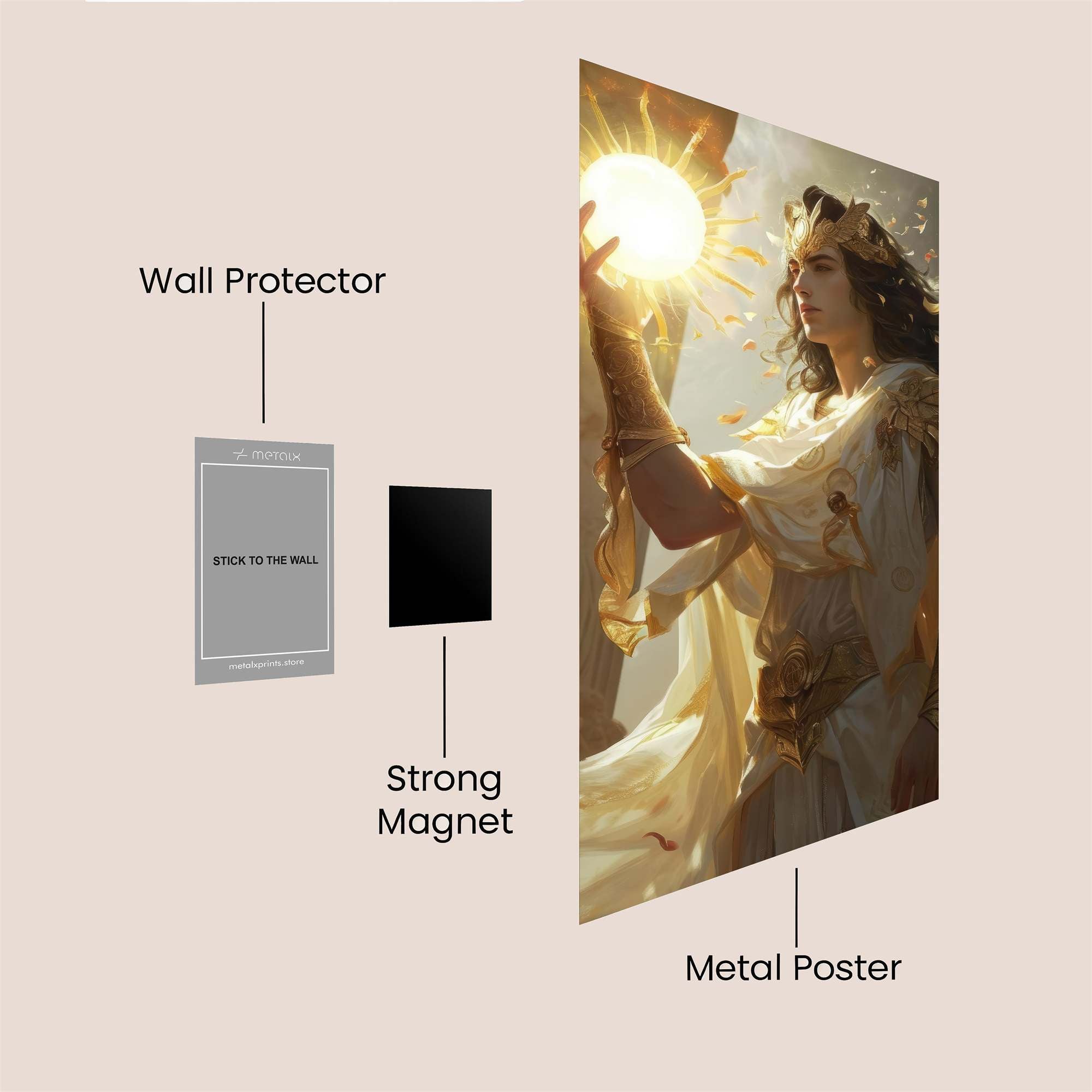 Apollo Radiant Safe Wall Magnetic / M