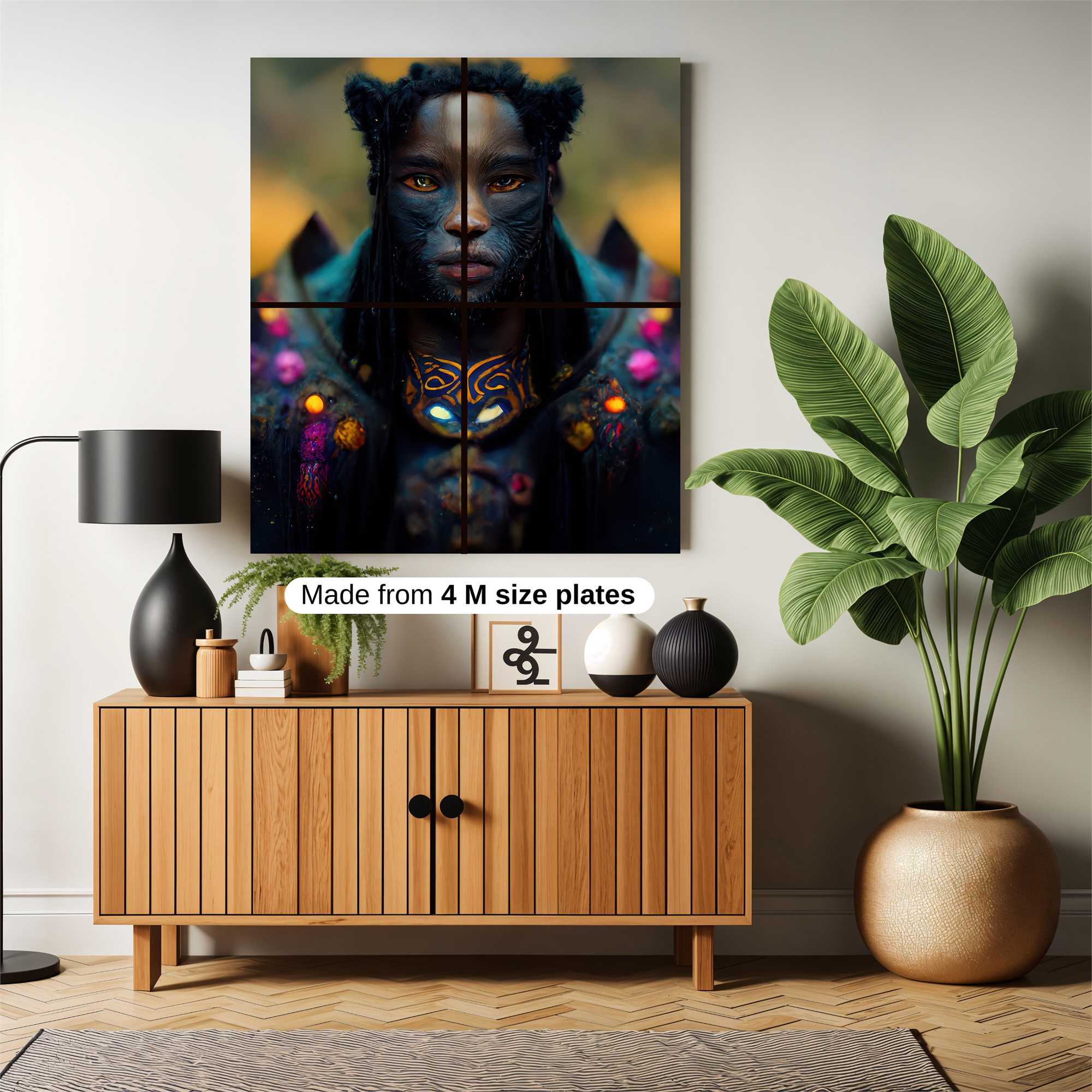 Mystic Warrior Safe Wall Magnetic / M