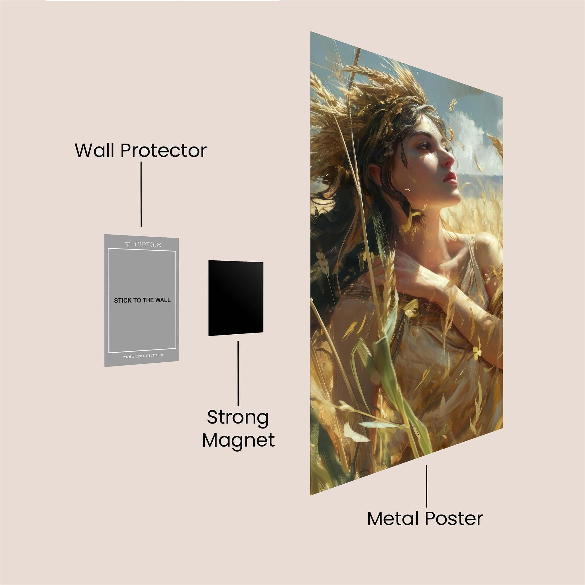 Demeter Serene Safe Wall Magnetic / M