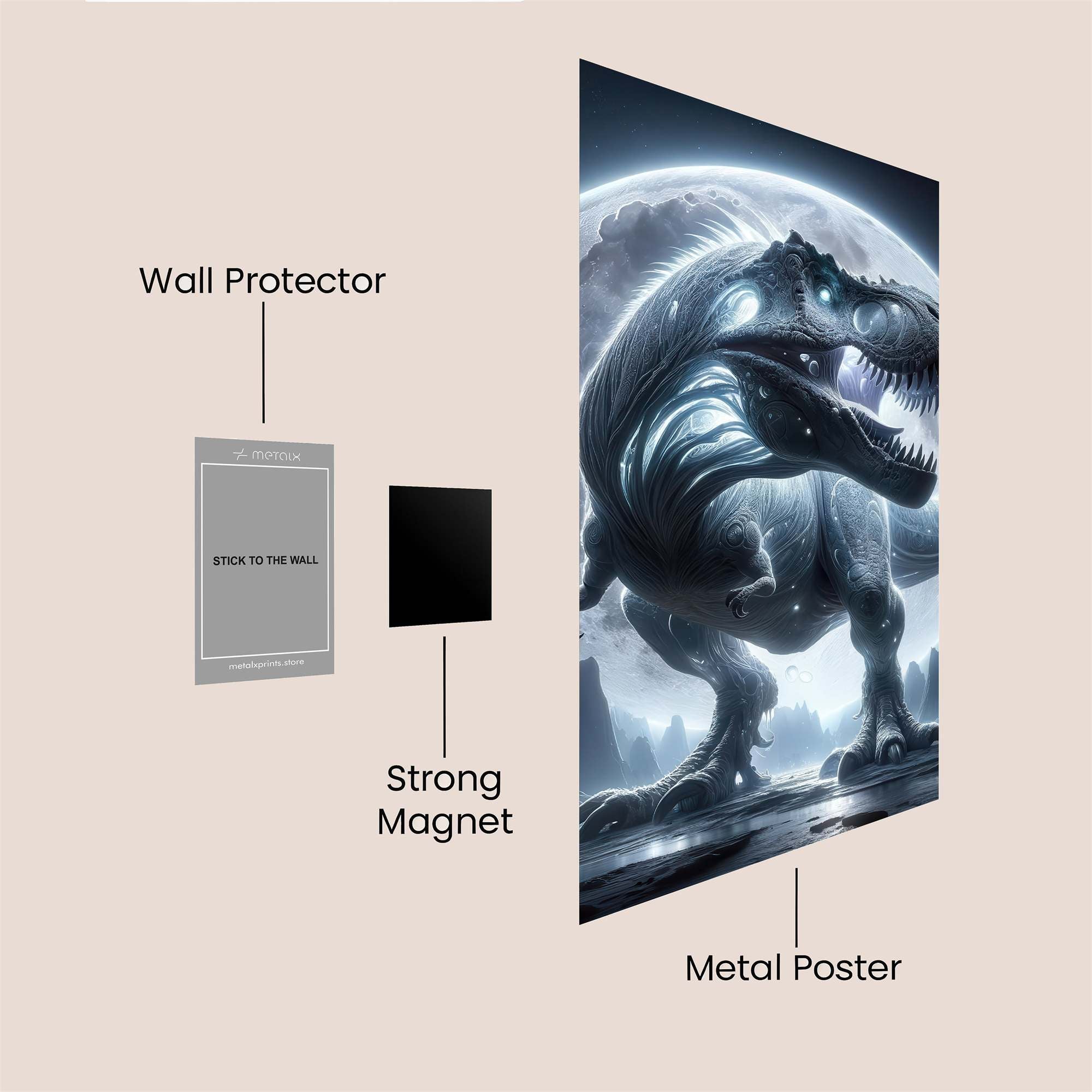 Tyrant Moonlit Safe Wall Magnetic / M