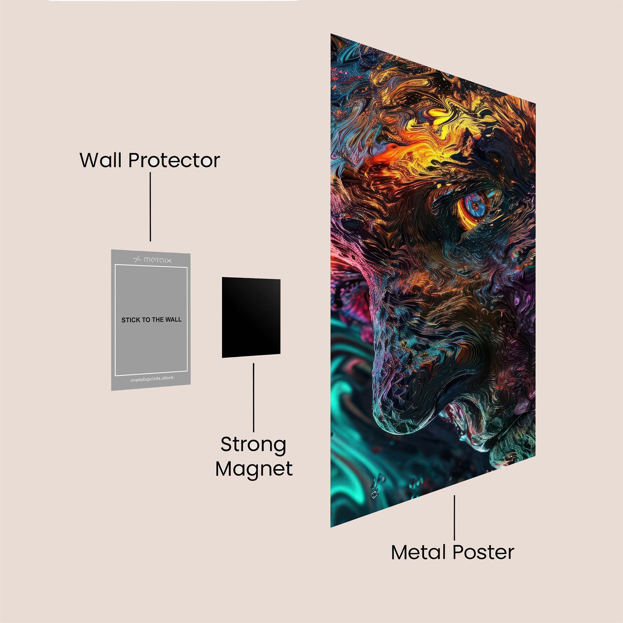 Mystic Chaos Safe Wall Magnetic / M