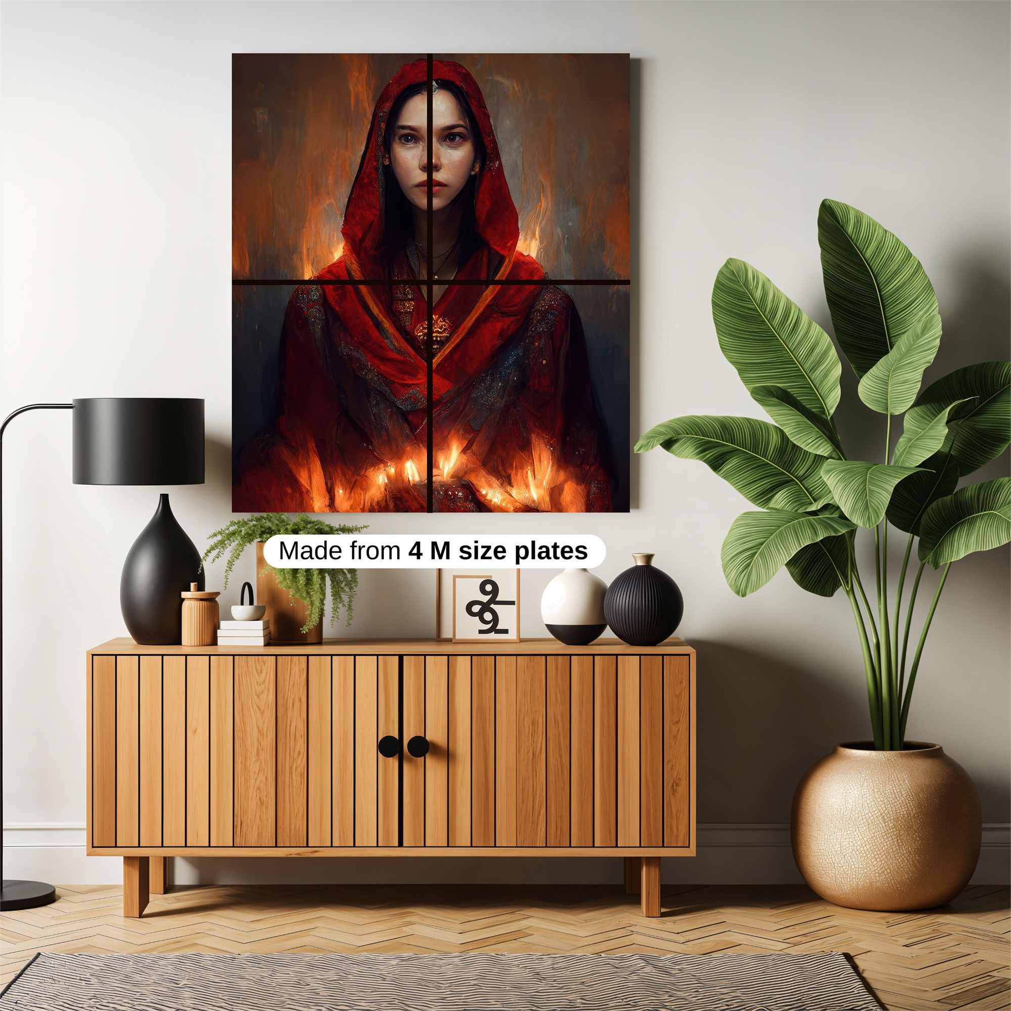 Mystic Blaze Safe Wall Magnetic / M