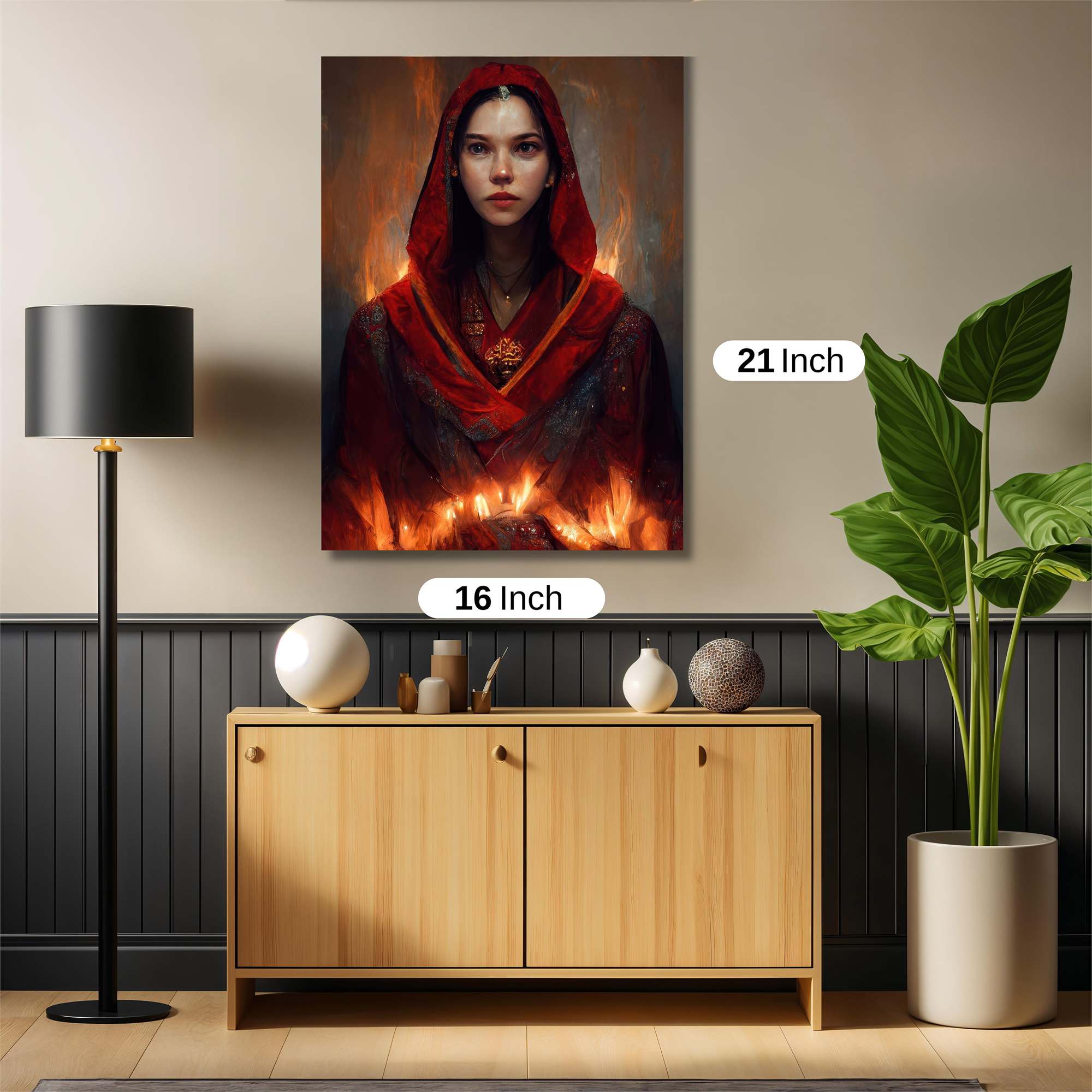 Mystic Blaze Safe Wall Magnetic / M