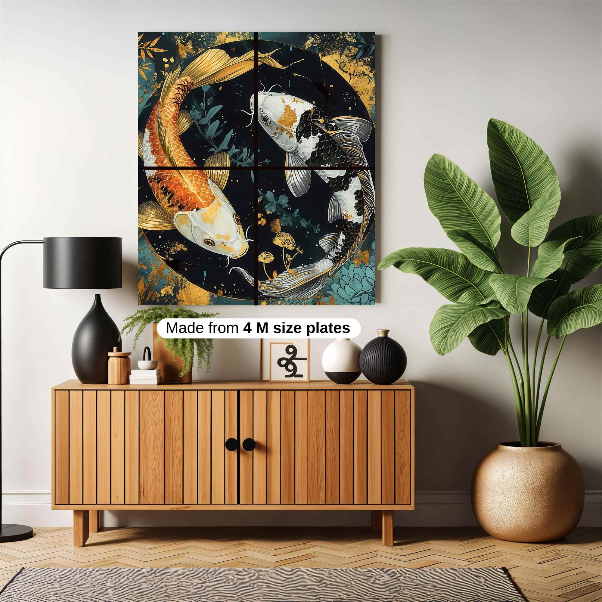 Koi Harmony Safe Wall Magnetic / M