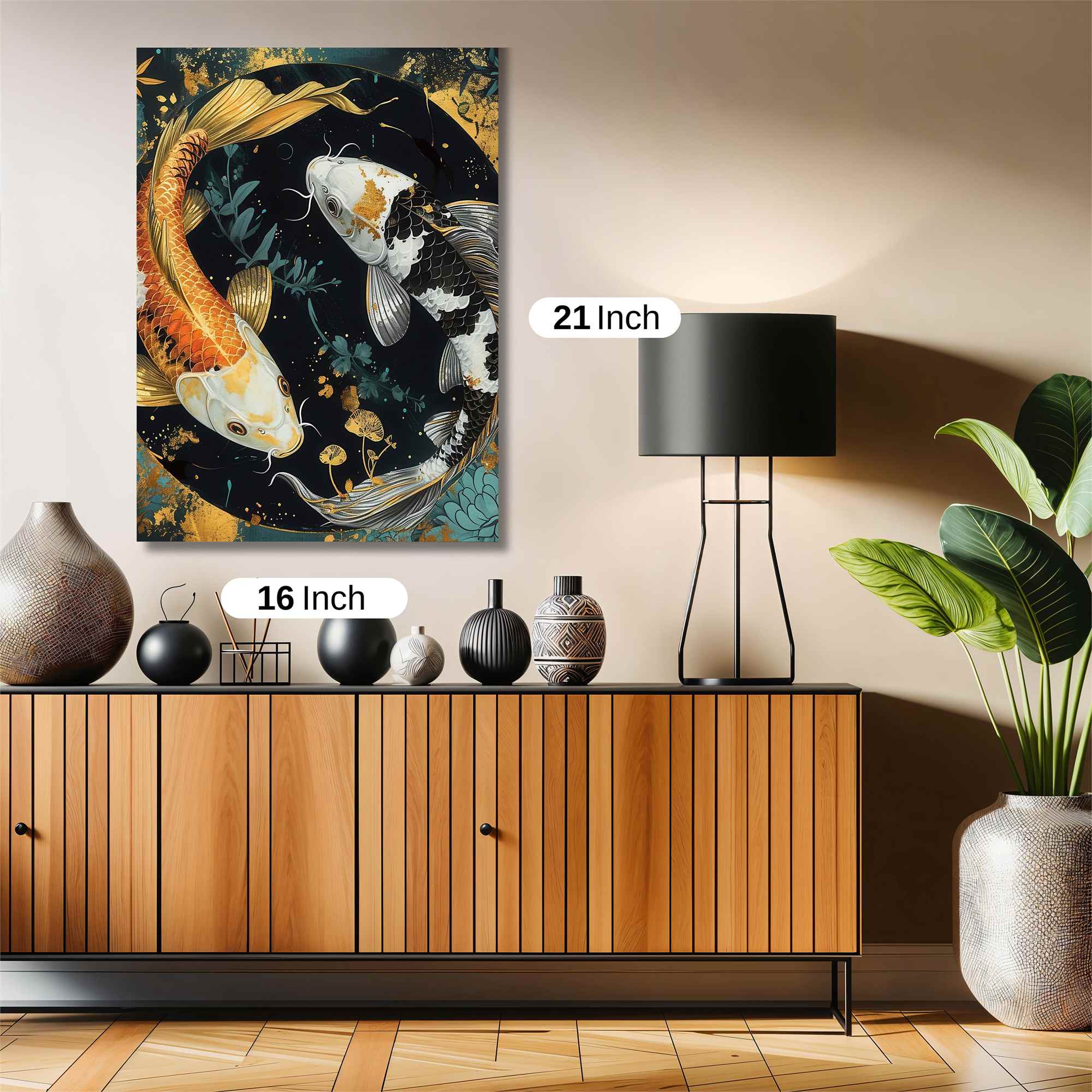 Koi Harmony Safe Wall Magnetic / M