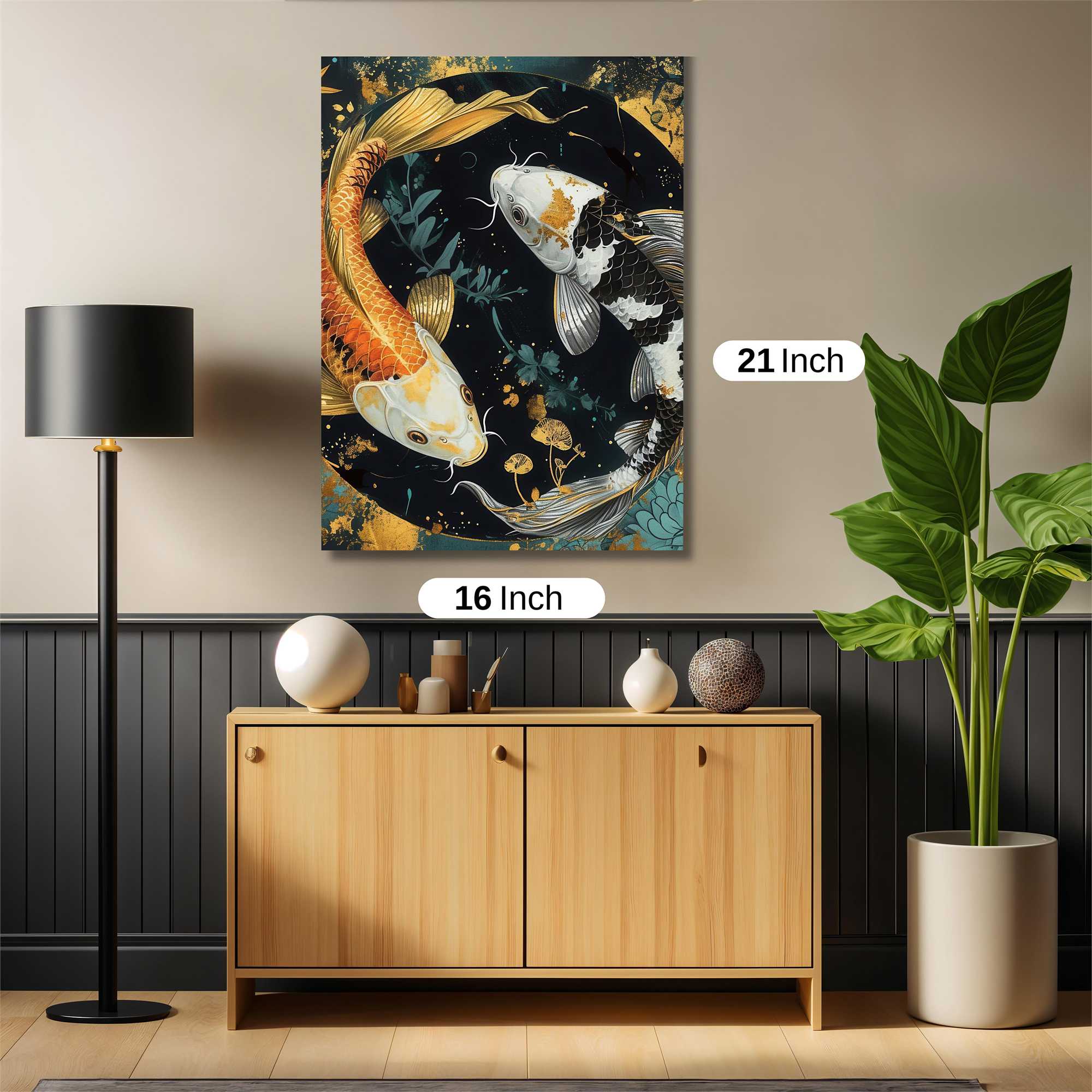 Koi Harmony Safe Wall Magnetic / M