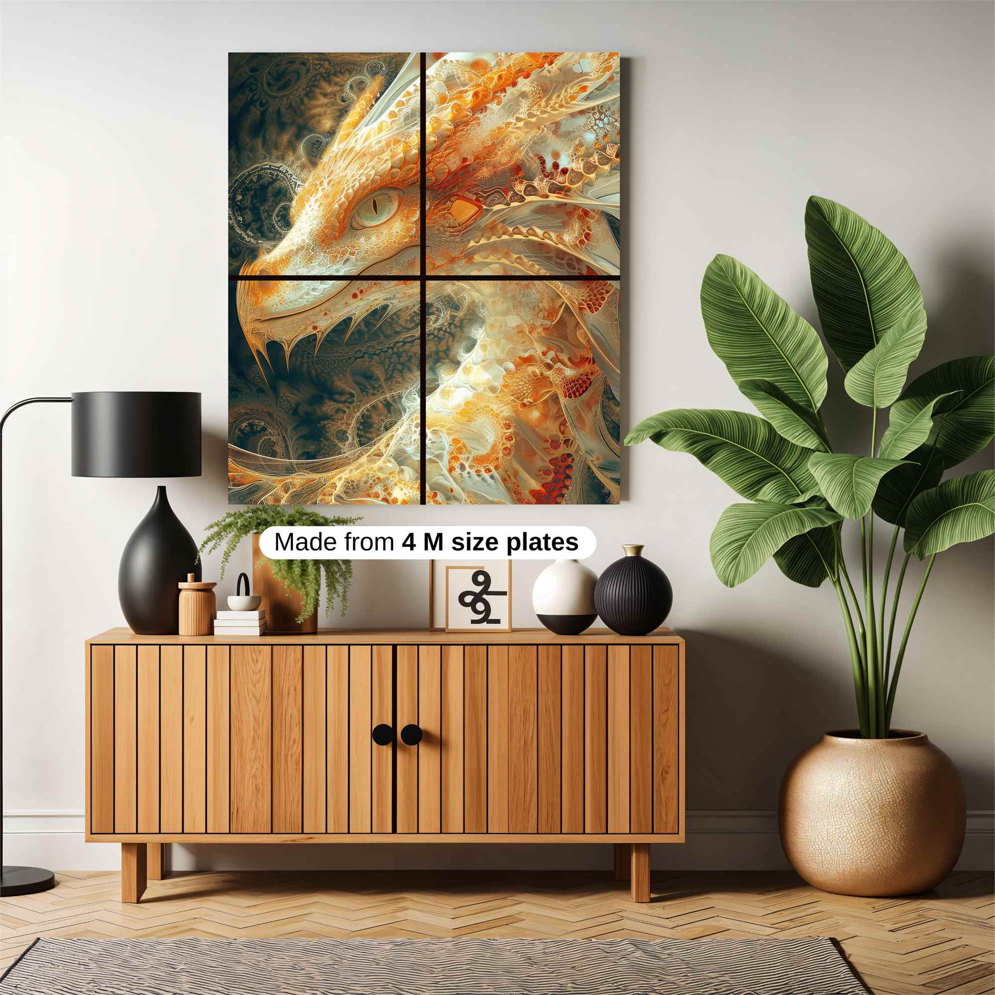 Ethereal Dragon Safe Wall Magnetic / M