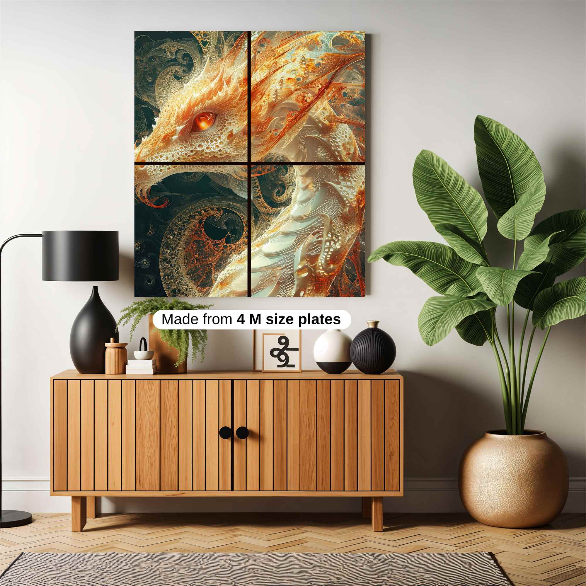 Dragon Majestic Safe Wall Magnetic / M