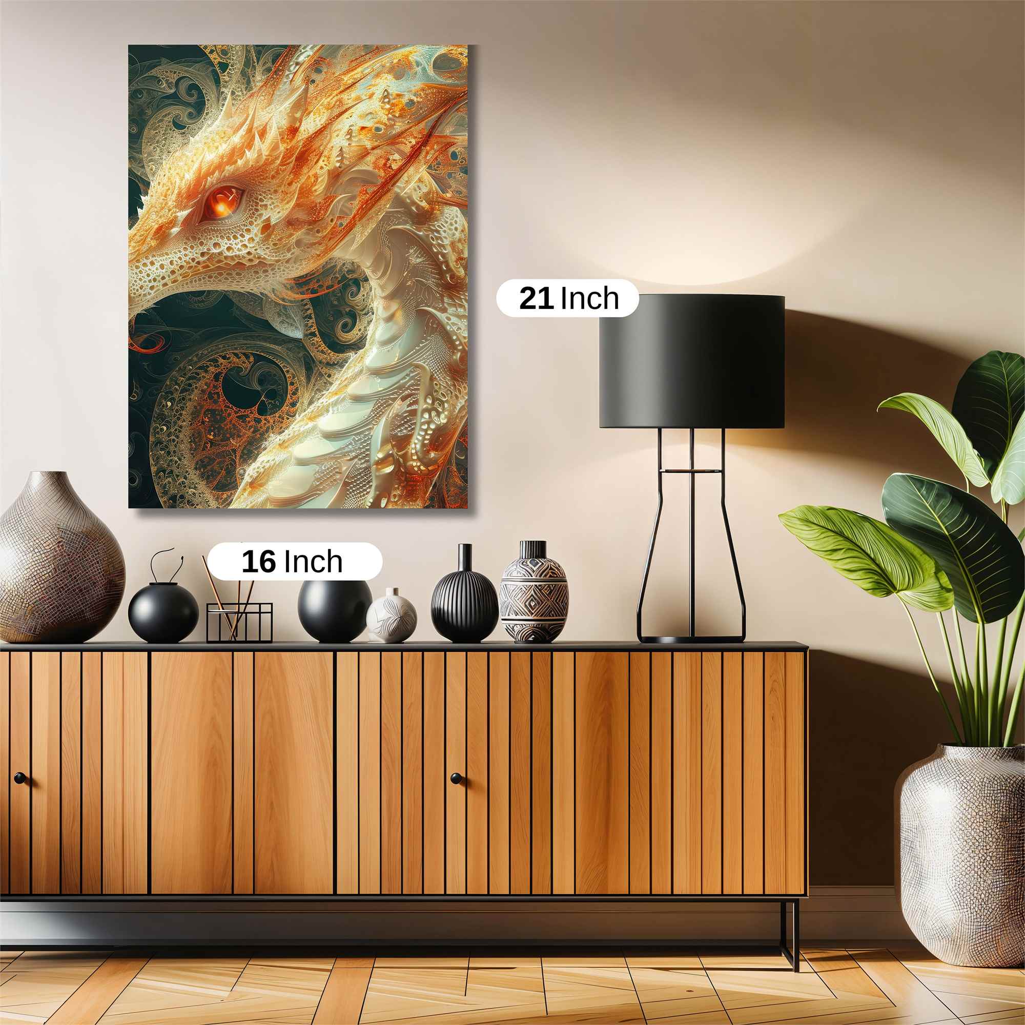 Dragon Majestic Safe Wall Magnetic / M