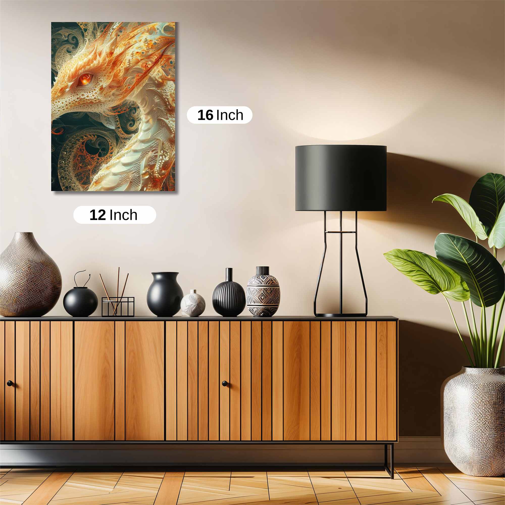 Dragon Majestic Safe Wall Magnetic / M