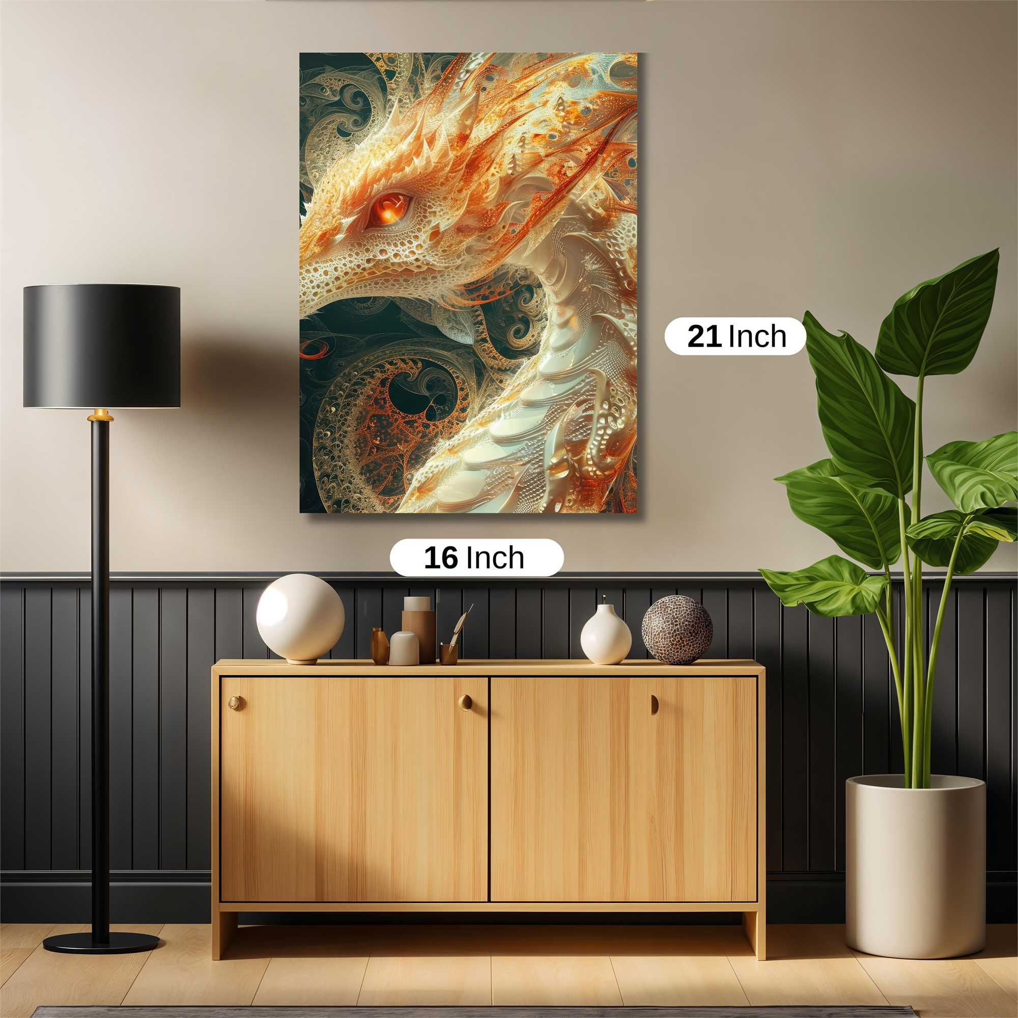 Dragon Majestic Safe Wall Magnetic / M