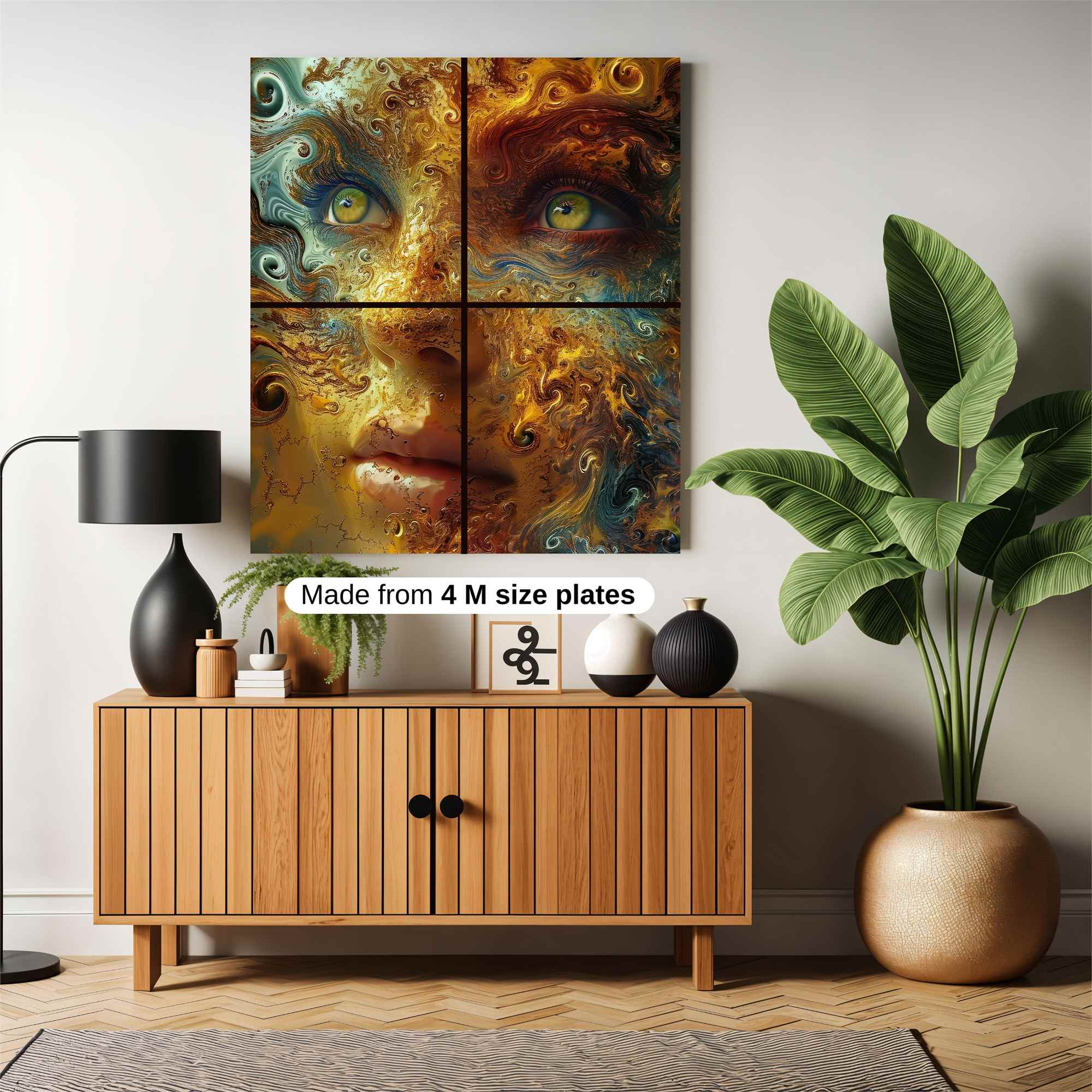 Swirl Enigma Safe Wall Magnetic / M