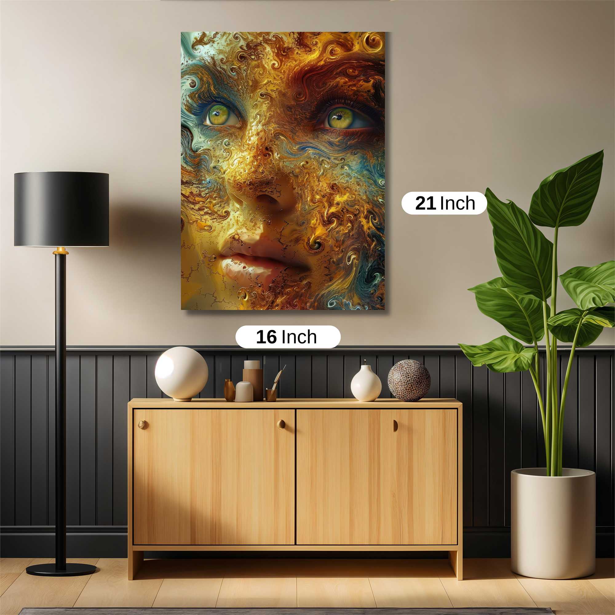 Swirl Enigma Safe Wall Magnetic / M
